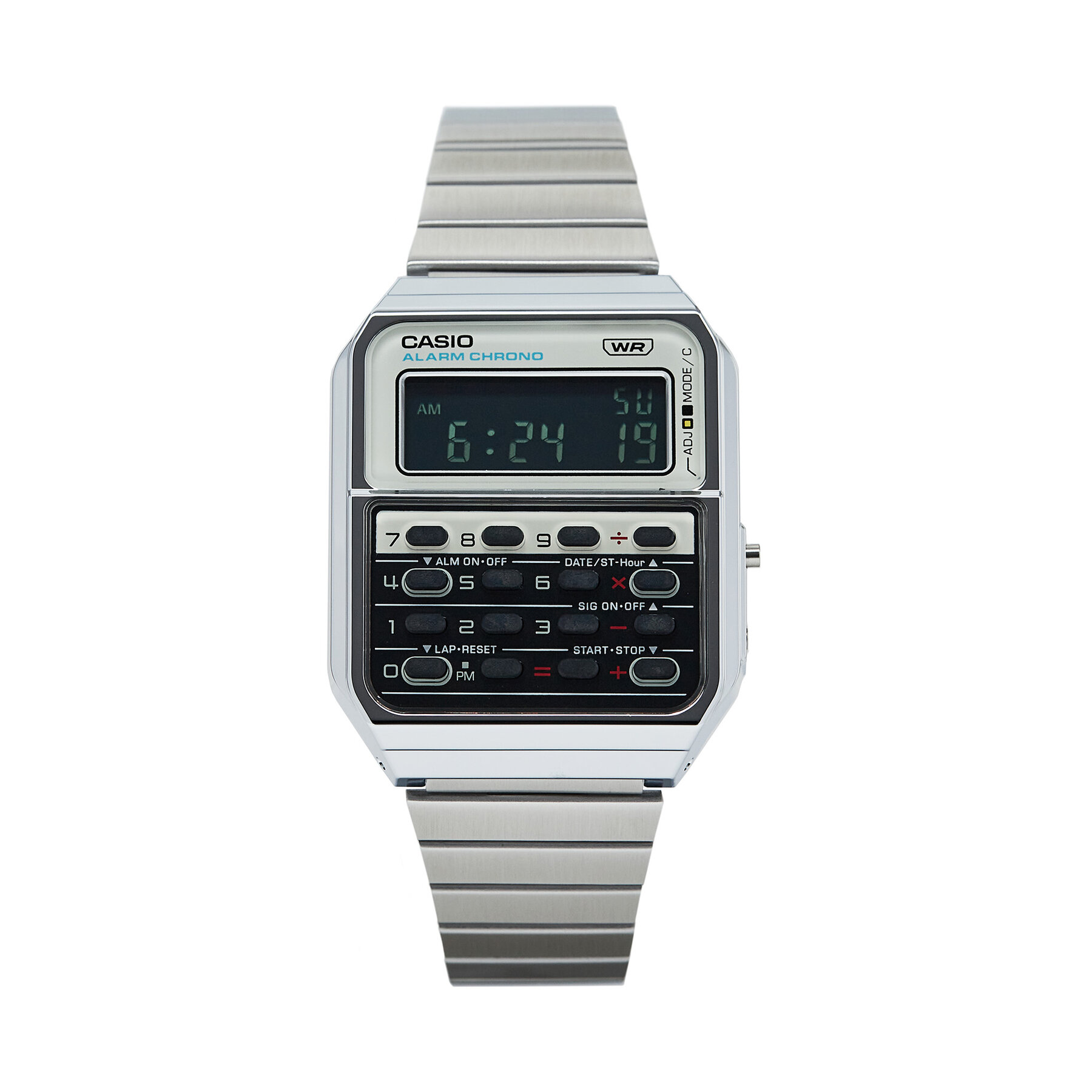 Casio Ρολόι Casio Vintage CA-500WE-7BEF Ασημί