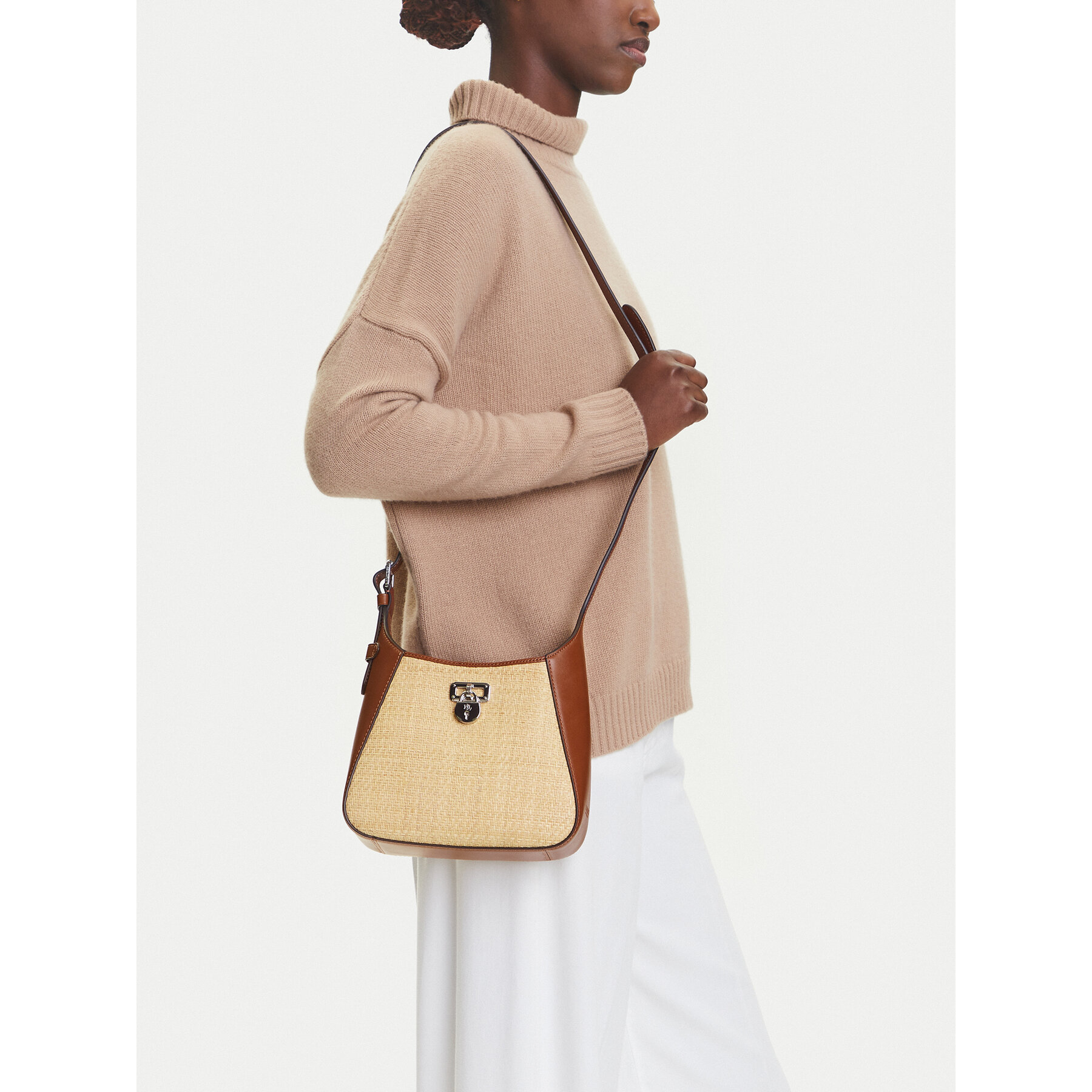 Torbica LAUREN RALPH LAUREN 431966751001 Smeđa