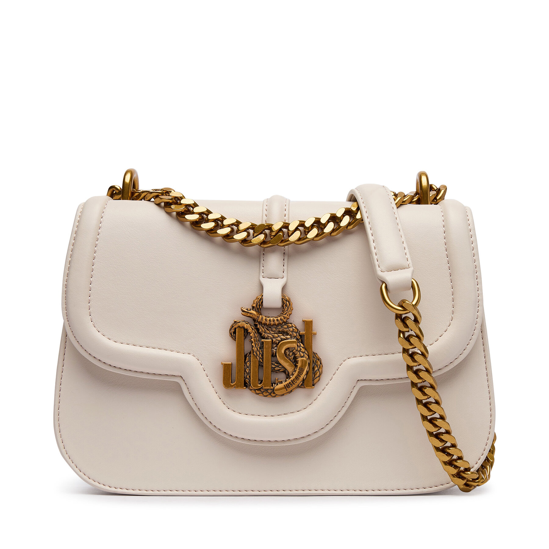 Geantă Just Cavalli 81RA4BN1 ZS749 Crem