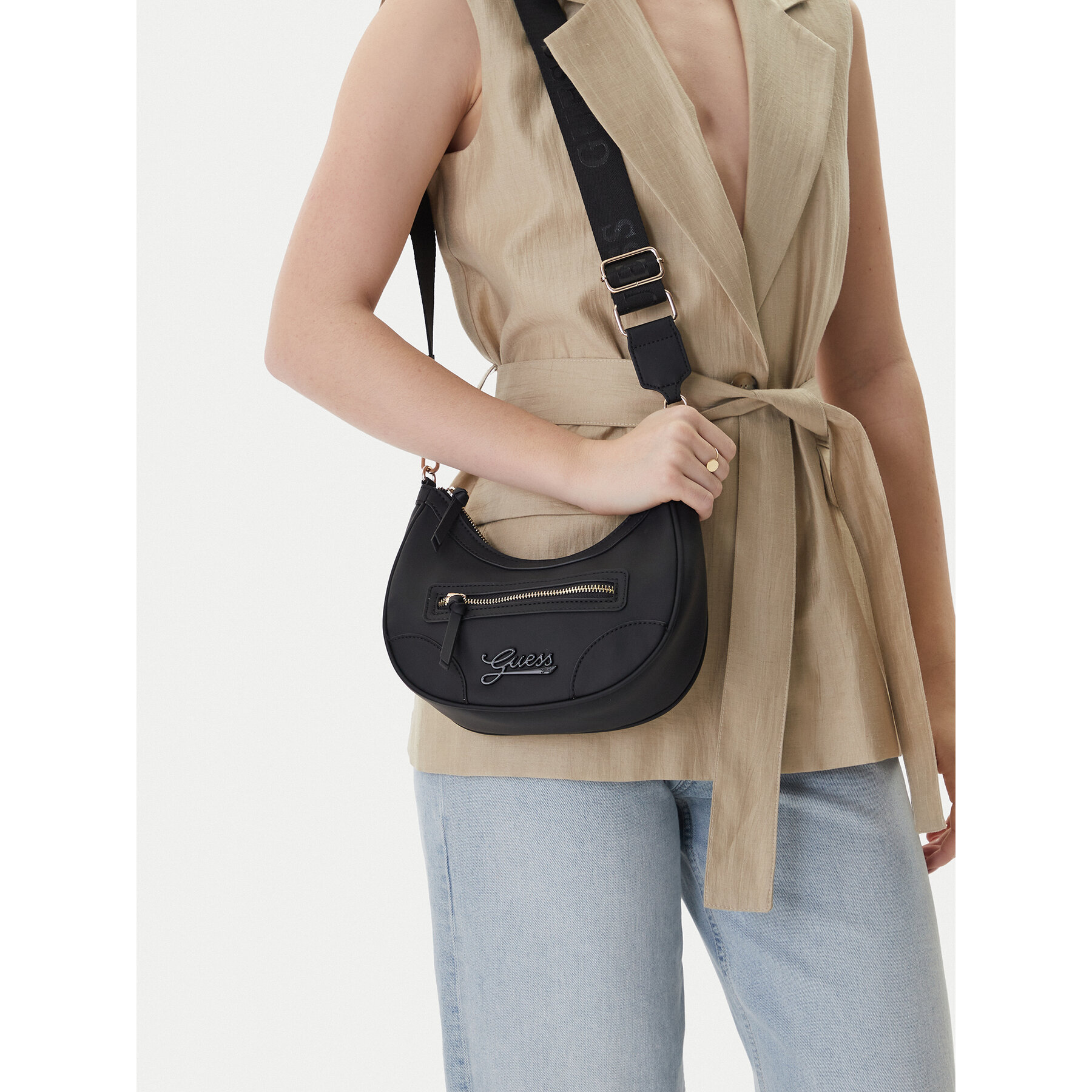 Дамска чанта Guess J5YZ05 WGVT0 Черен