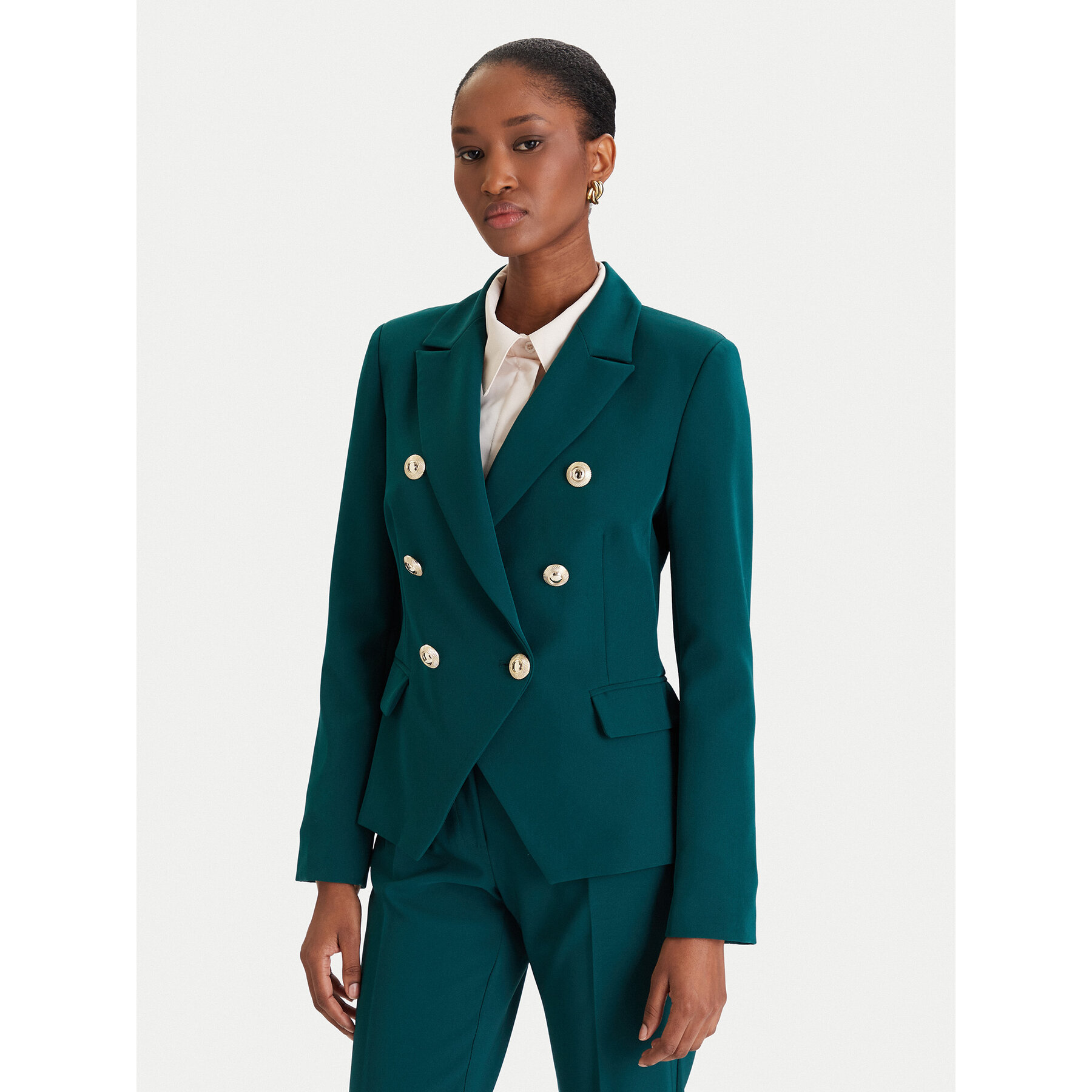 Rinascimento Sakko CFC0126227003 Grün Slim Fit