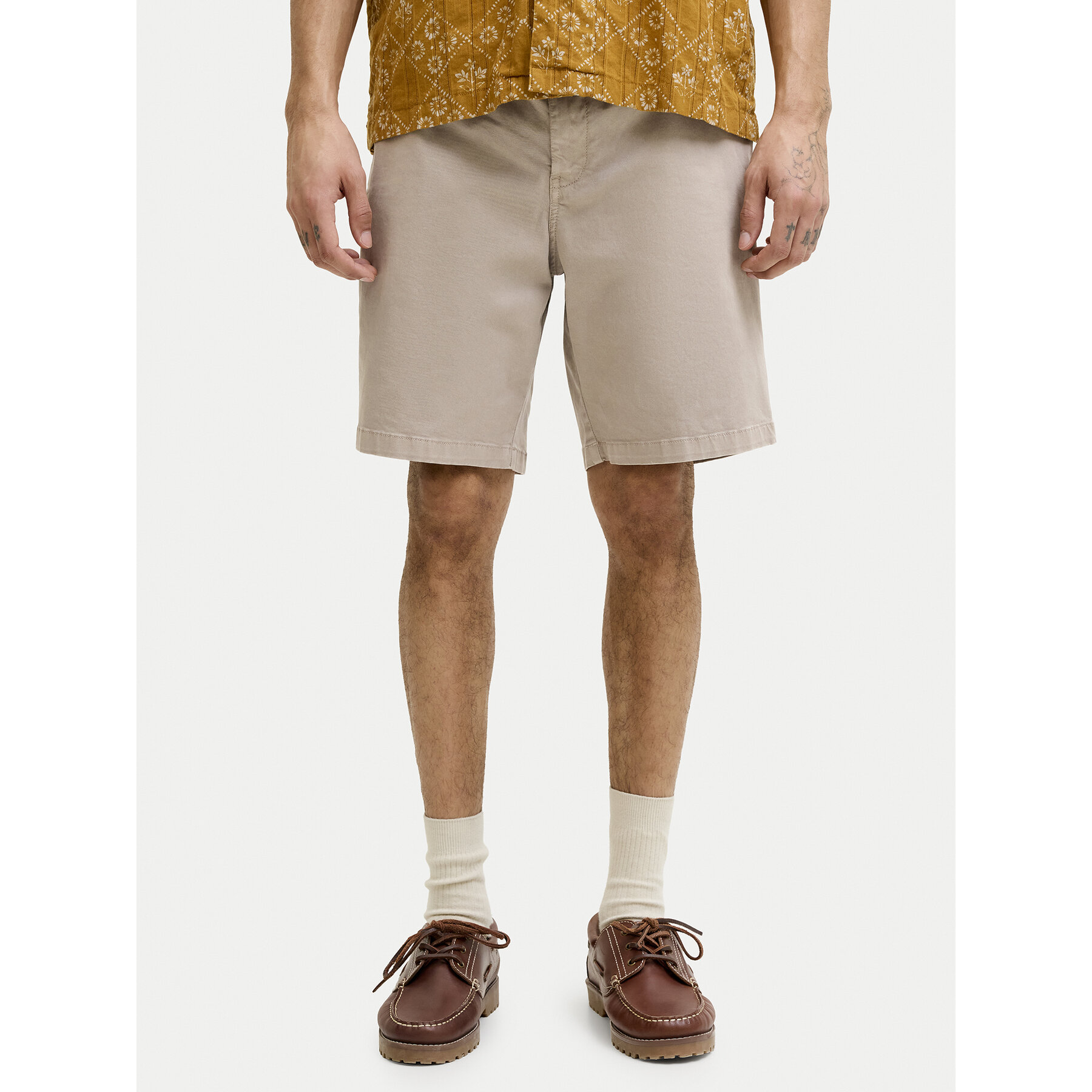 Jack & Jones Stoffshorts Ace Vance 12293005 Grün Regular Fit