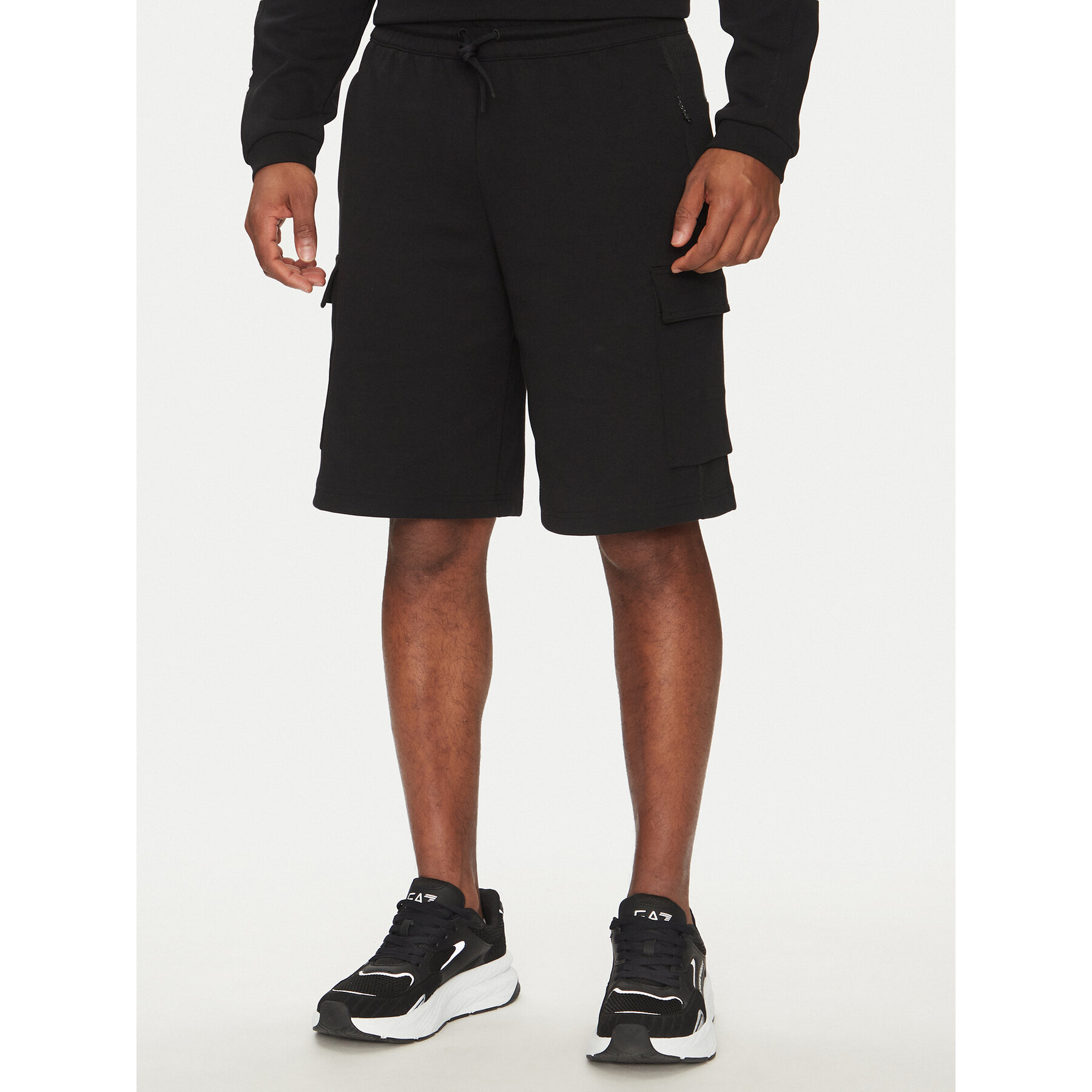 EA7 Emporio Armani Sportshorts 7M000326 AF12660 UC001 Schwarz Regular Fit
