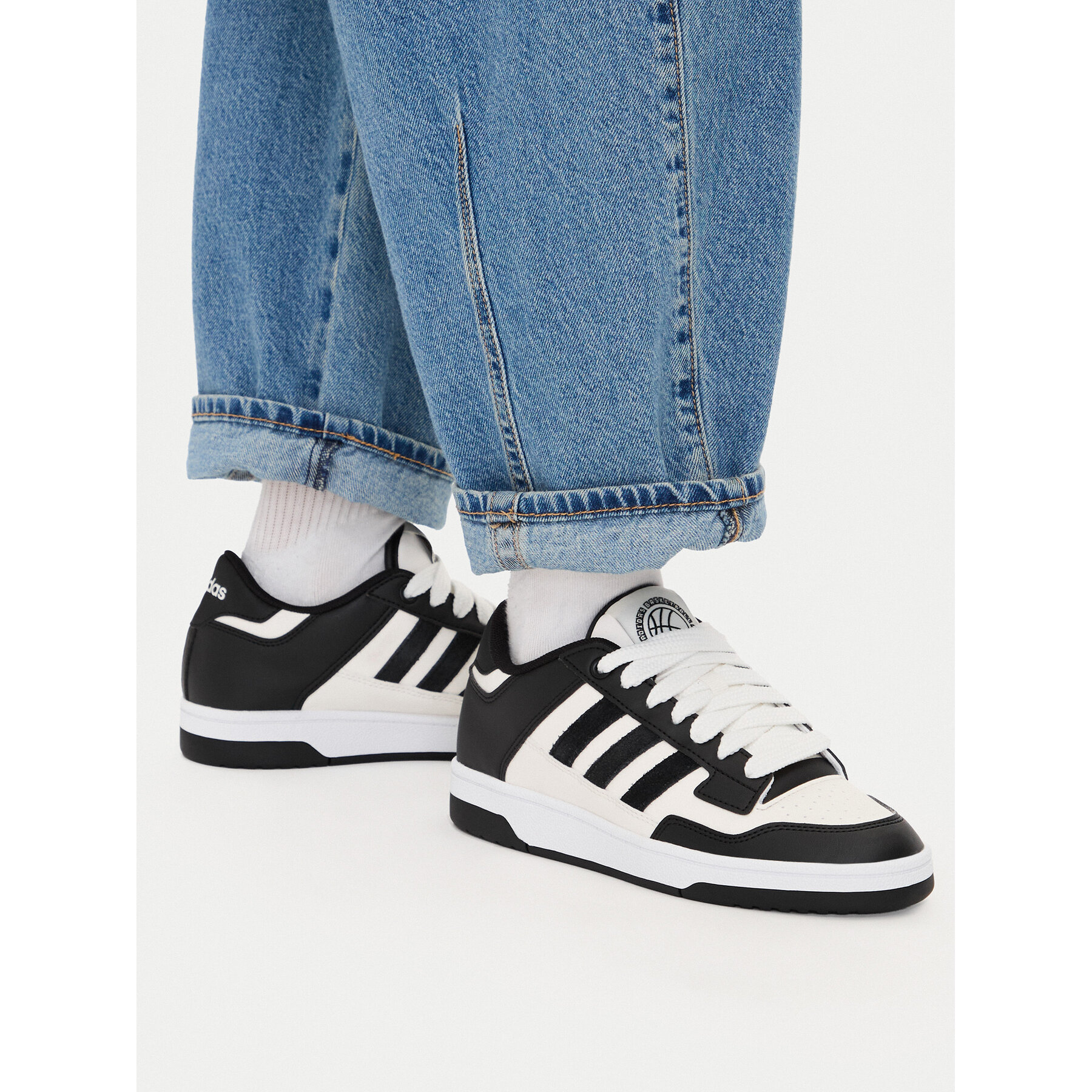 adidas Αθλητικά adidas Rapid Court Low JR0166 Μαύρο