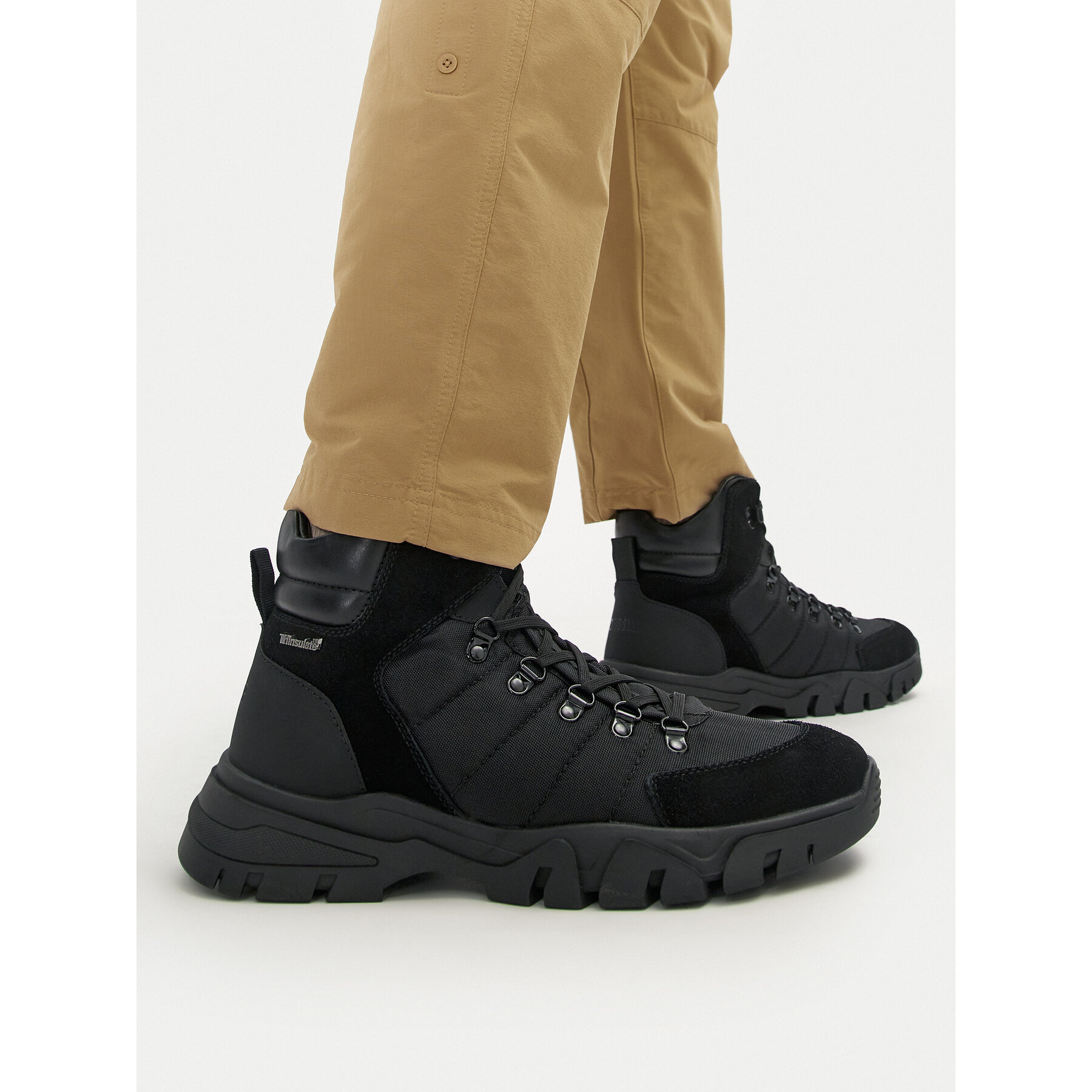 Pohodni čevlji Big Star Shoes OO174179 Črna