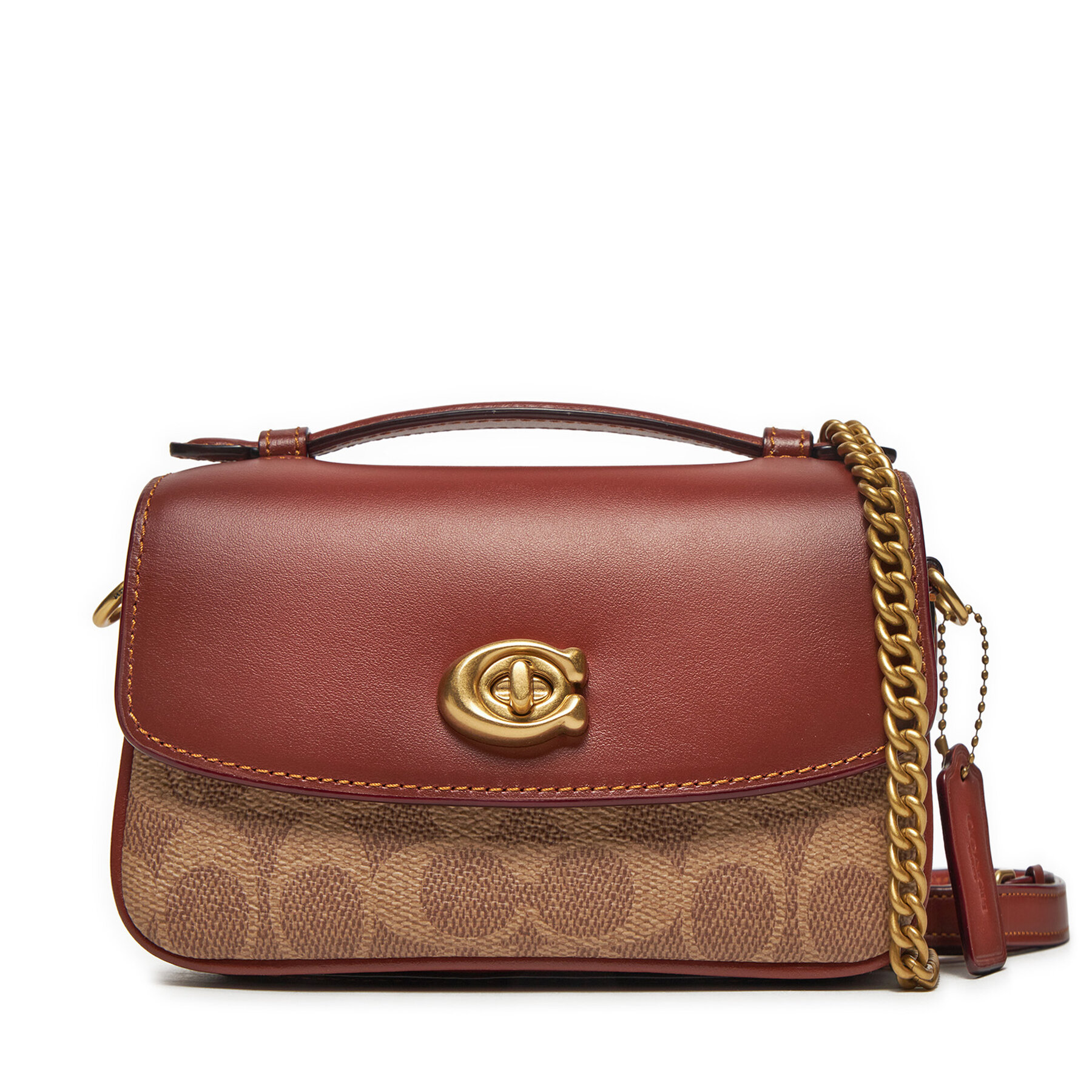 Sac à main Coach CW566 Marron