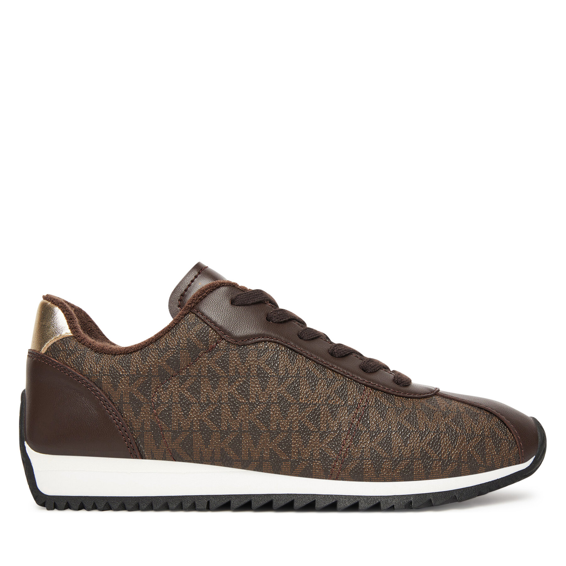 Sneakersy MICHAEL Michael Kors Rhodes 43T5RHFS3L Hnedá