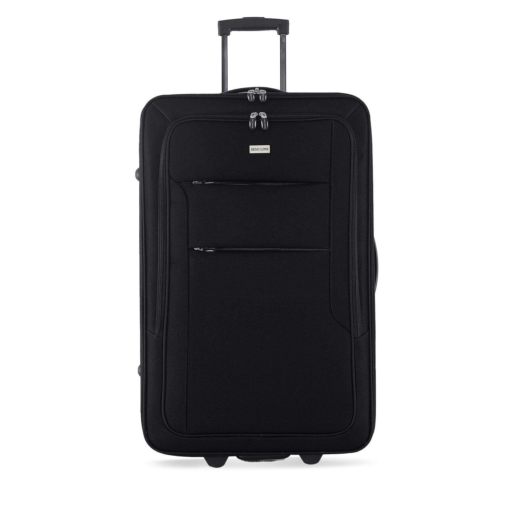 Stor resväska Semi Line T5676-3 Svart