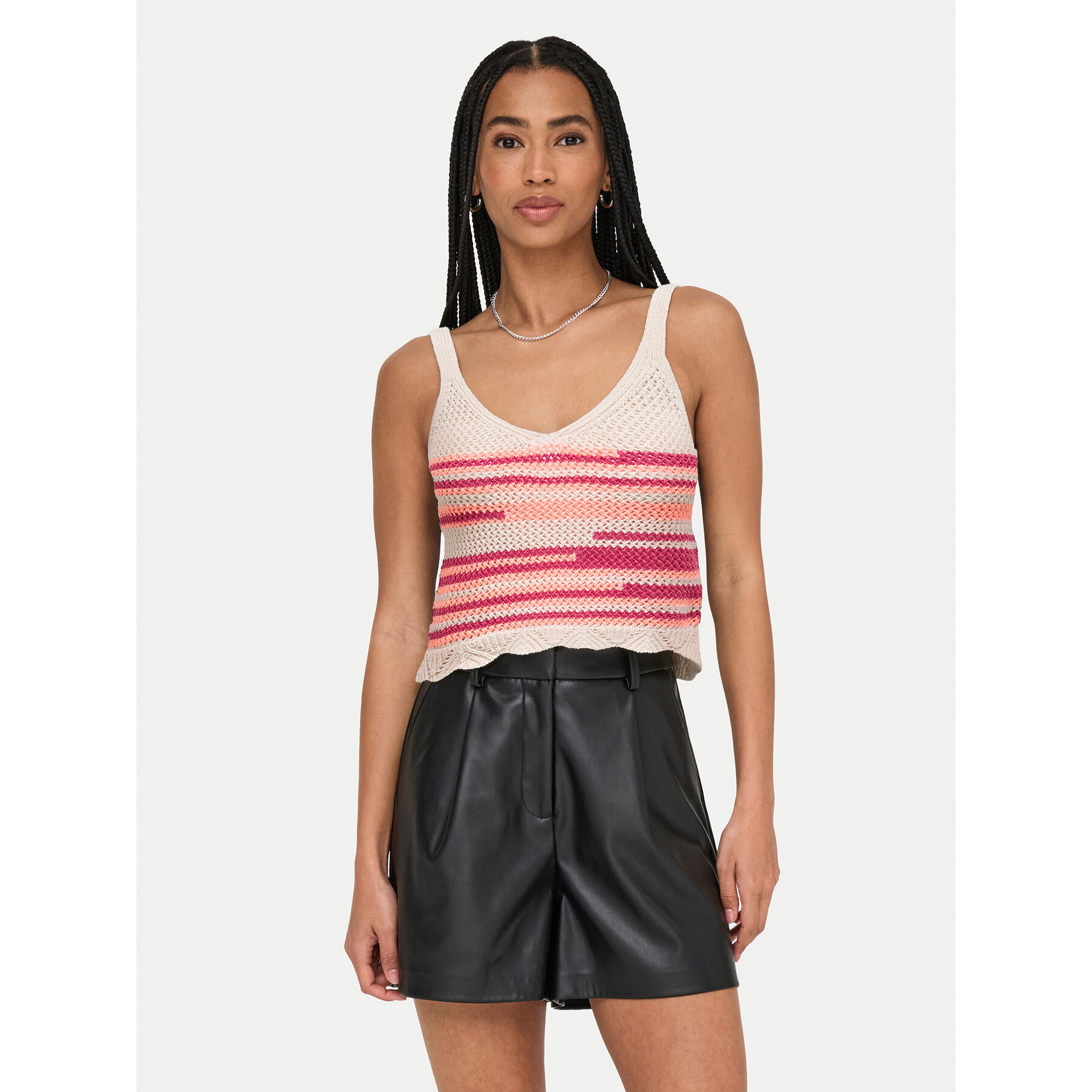 ONLY Top Merida 15344404 Rosa Regular Fit