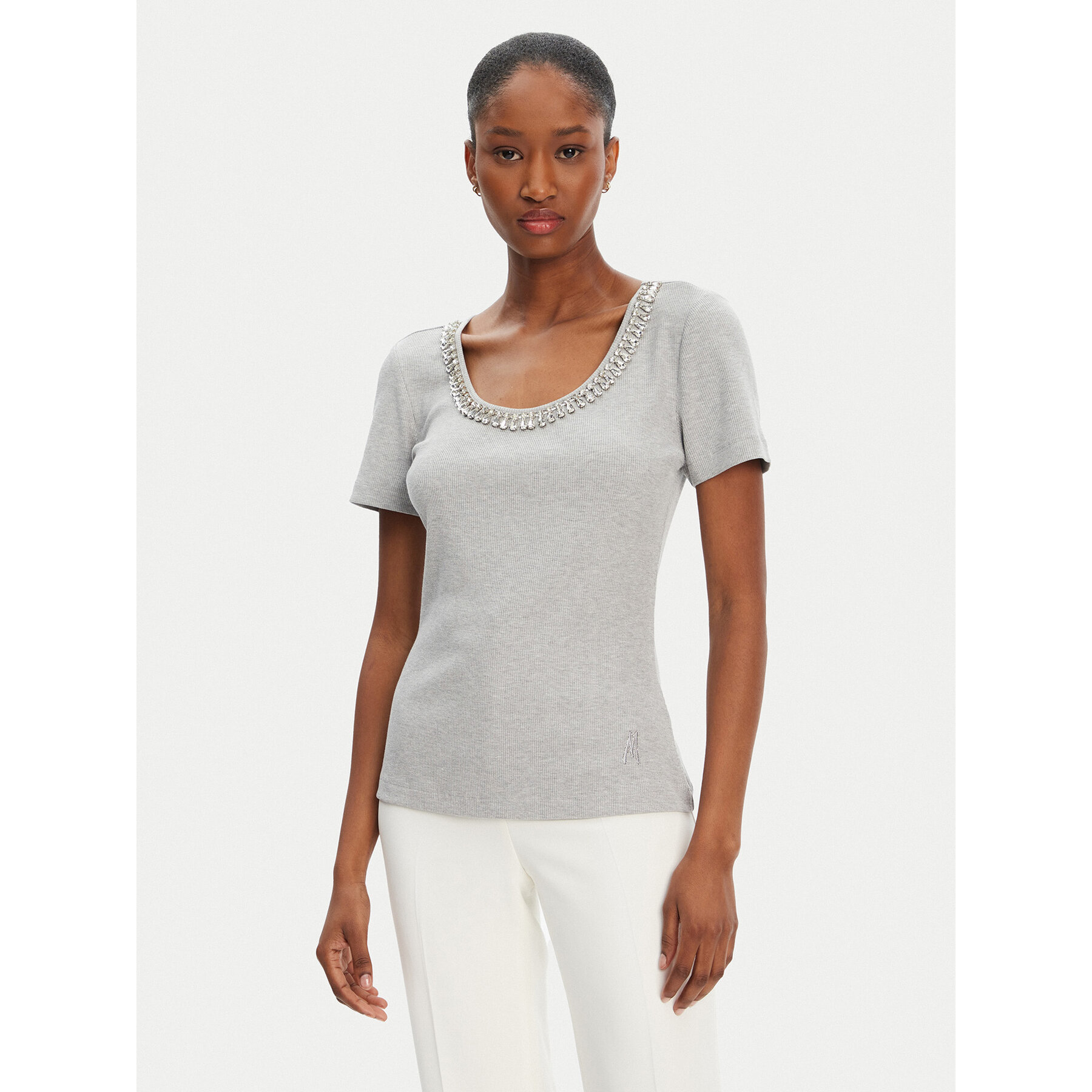 Marciano Guess Póló 5RGP18 6299A Szürke Regular Fit