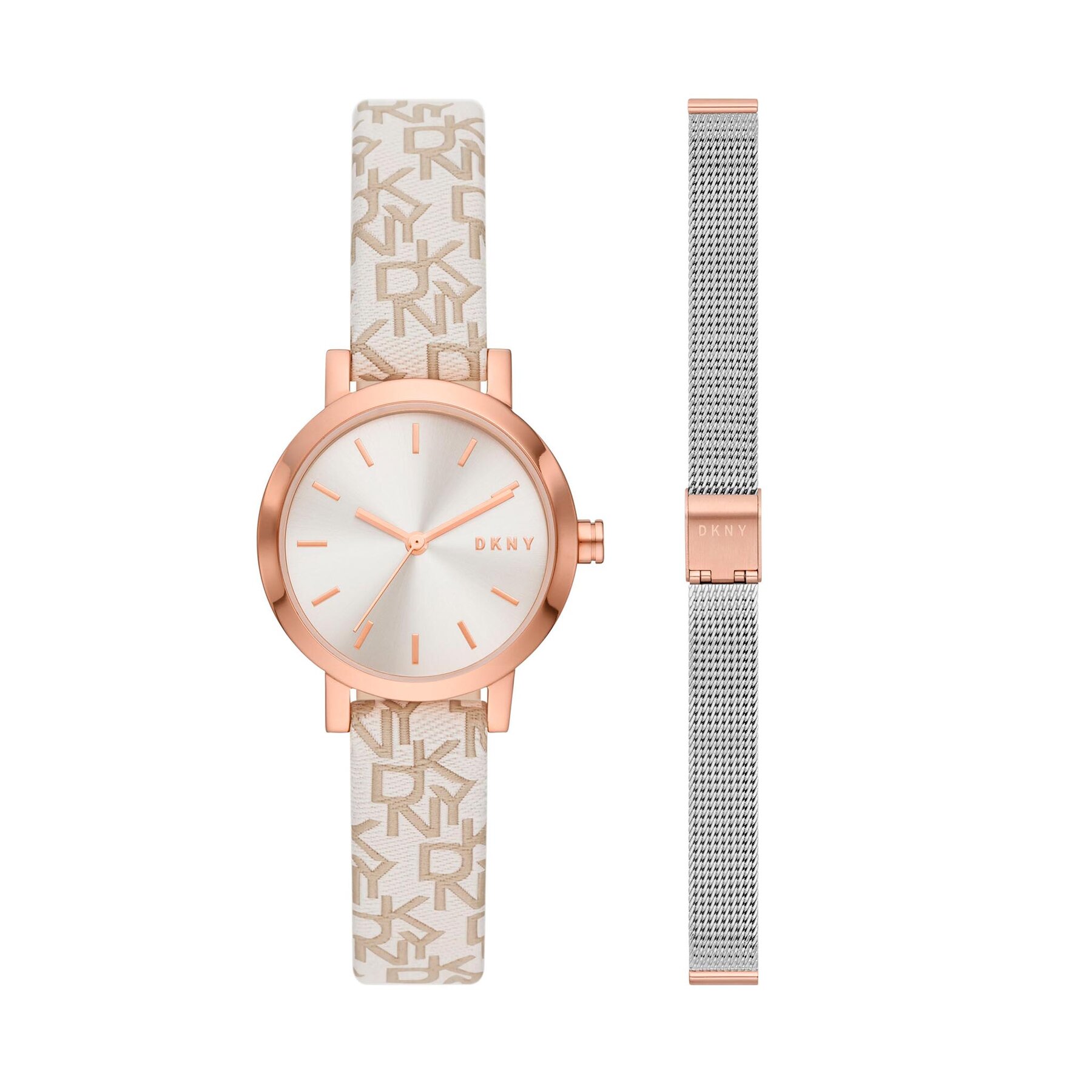 Dkny Uhr Soho Gift Set NY6605SET Rosa