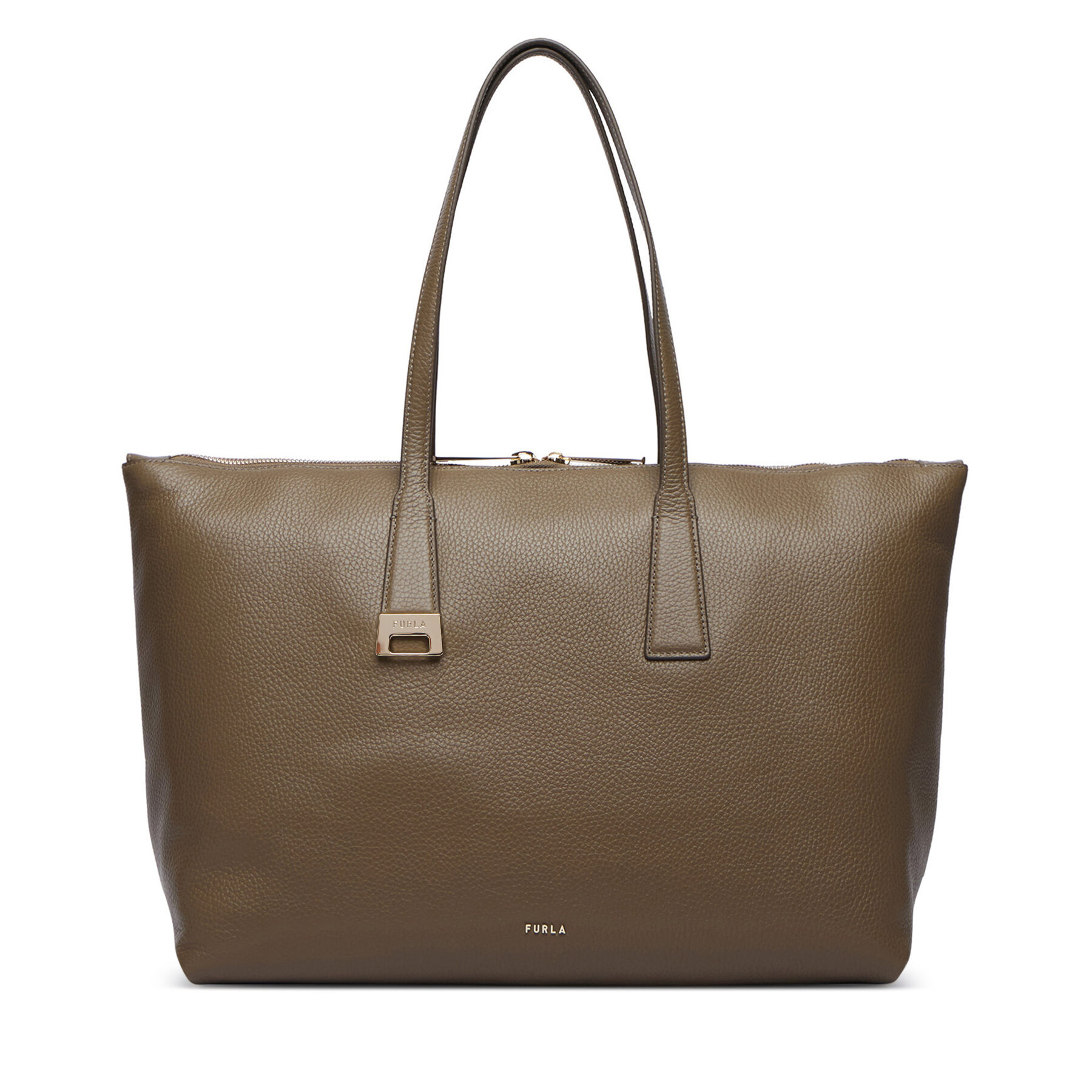 Дамска чанта Furla Olivia L WB01940 HSF000 4903S Тъмнобежов