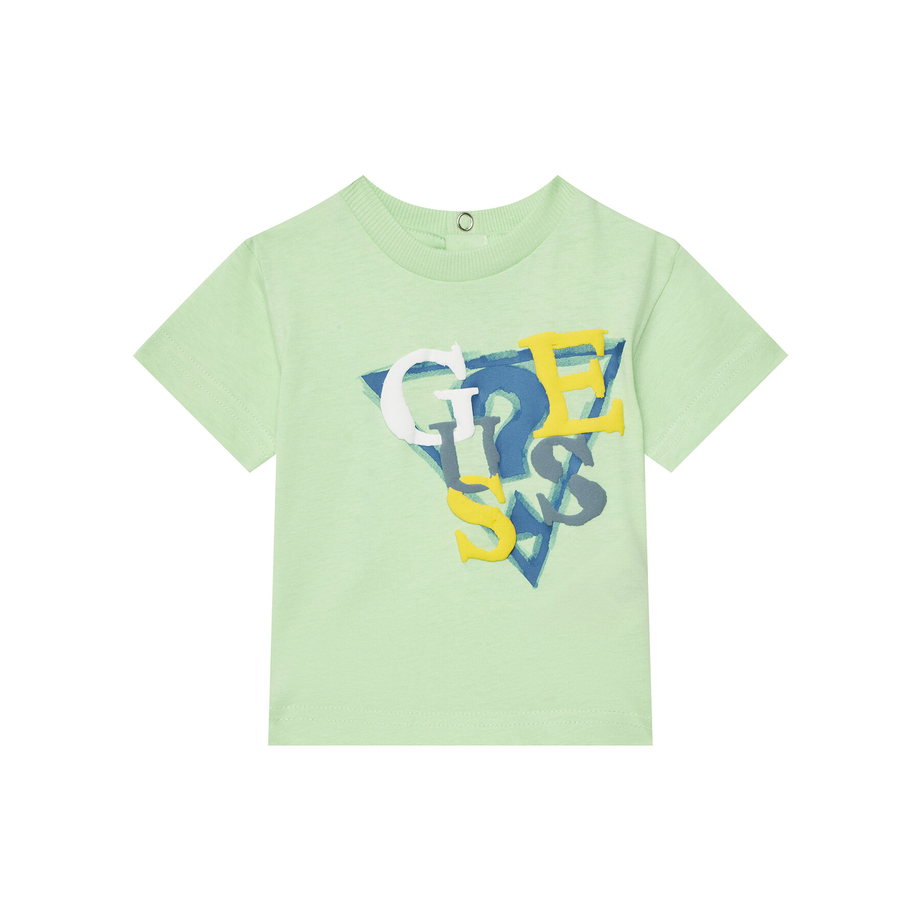 Guess Póló I5GI01 K8HM4 Zöld Regular Fit