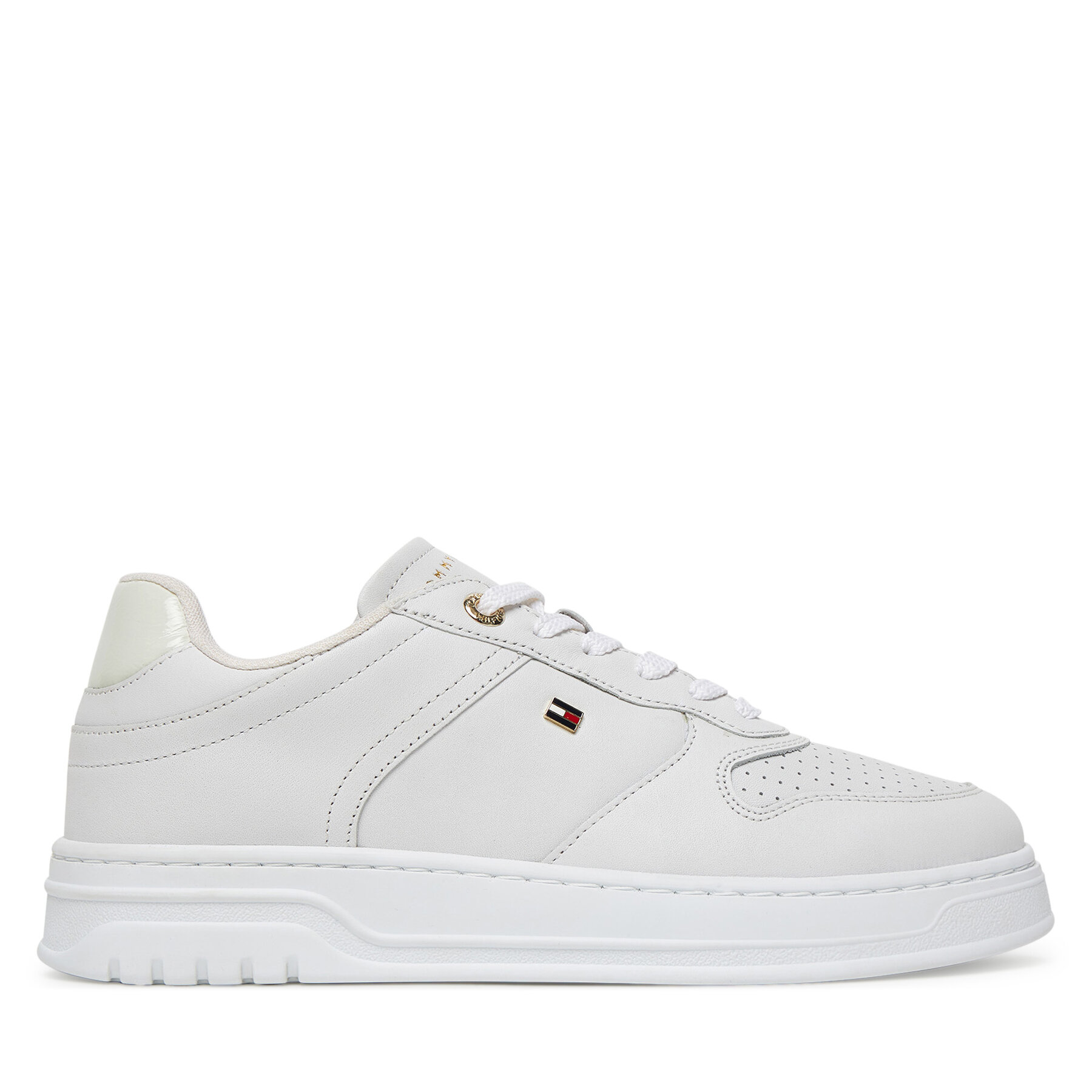 Sneakersy Tommy Hilfiger Sporty Cupsole FW0FW08795 Biela