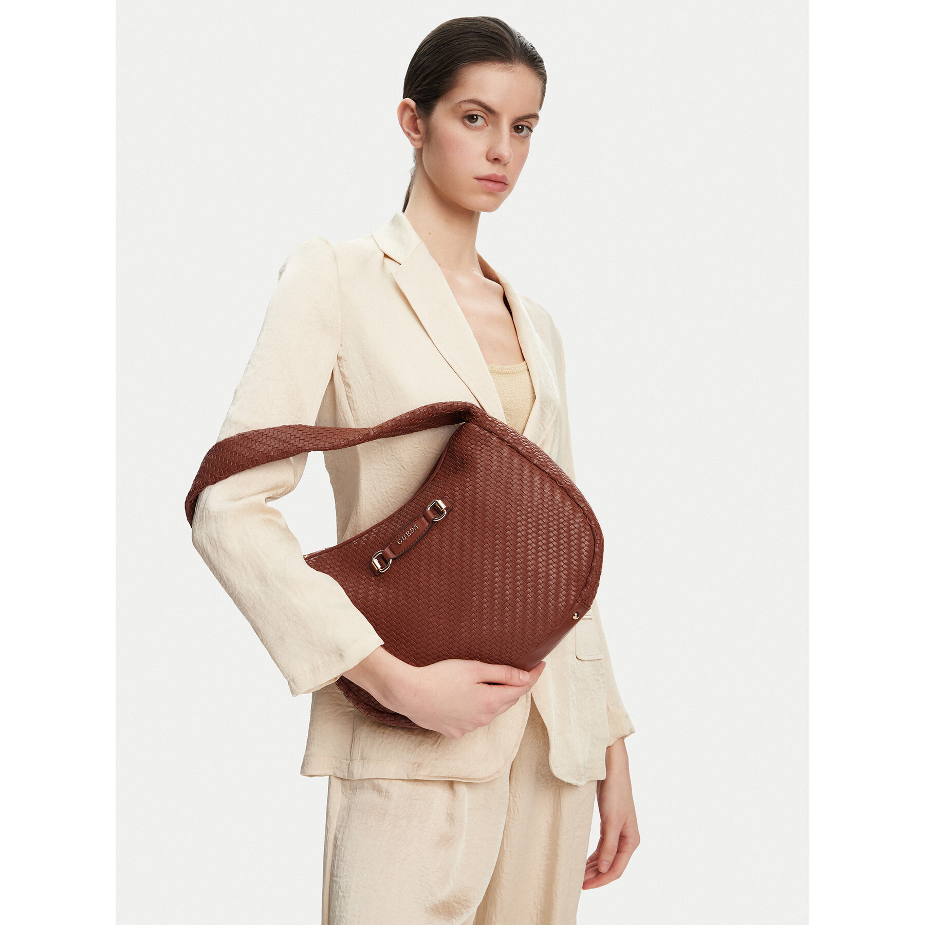 Дамска чанта Guess HWWG95 30020 Кафяв