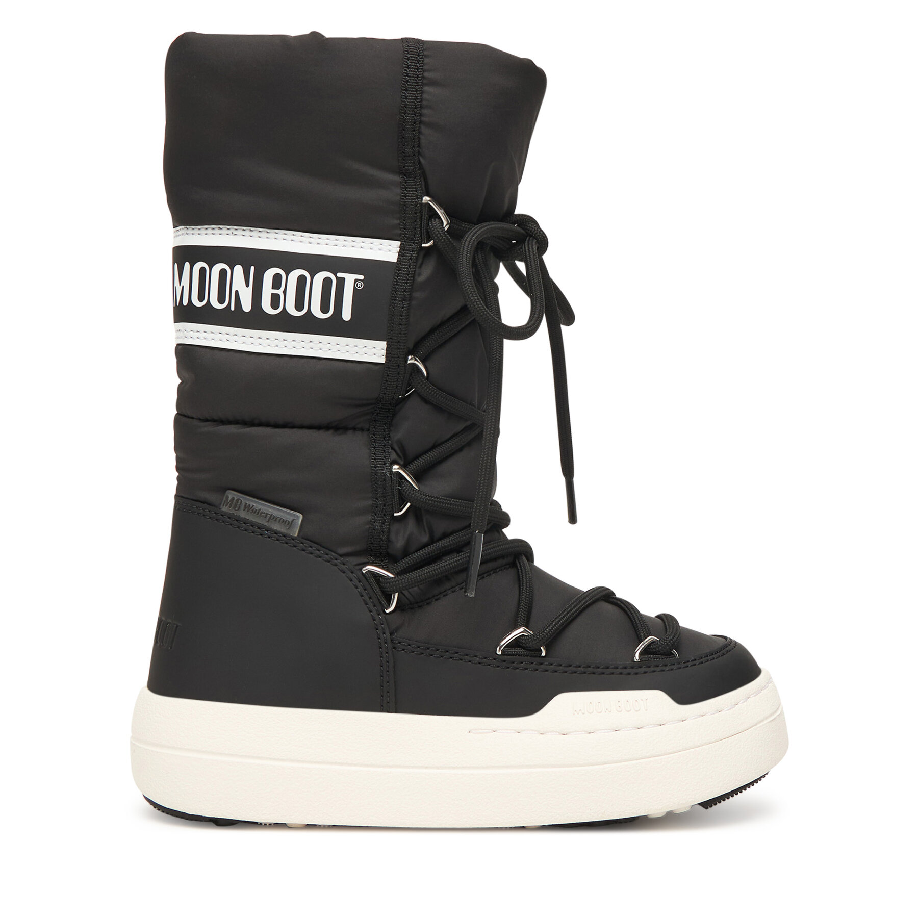 Snehule Moon Boot Jr Park Tube Lace wp 80D3440130 S Čierna