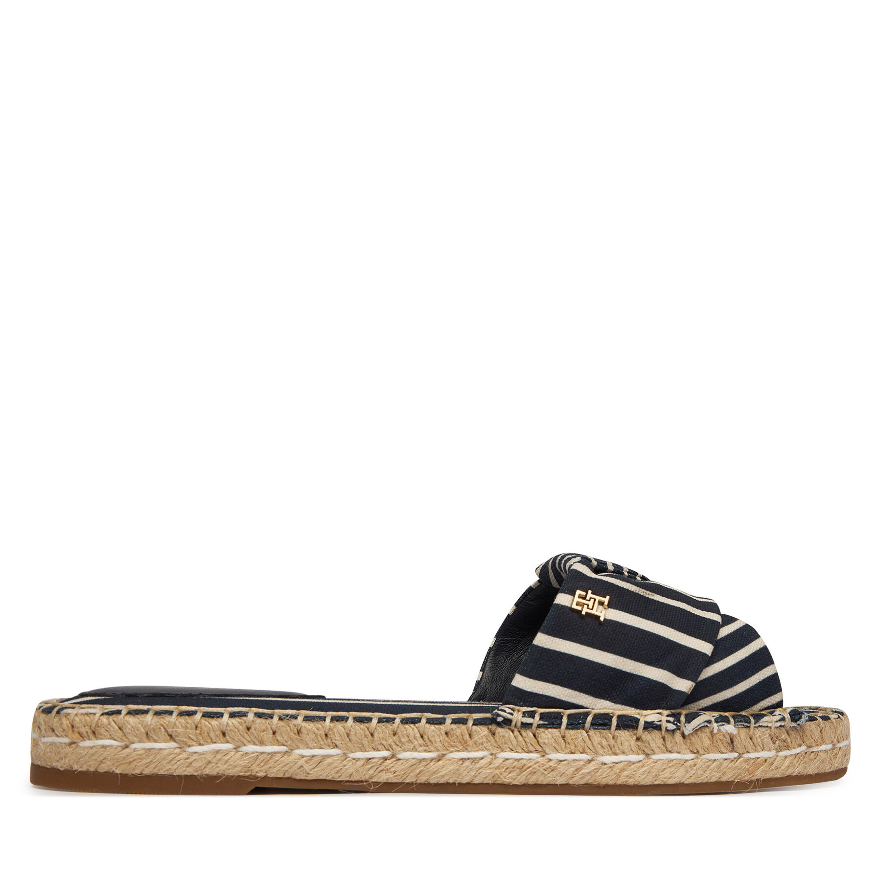 Şlapi Tommy Hilfiger Canvas FW0FW09140 Bleumarin