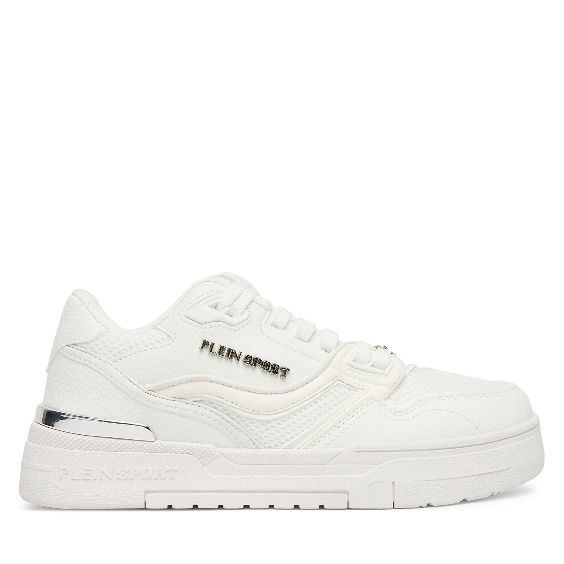 Sneakersy Plein Sport SAFS USC0845 STE003N Biela