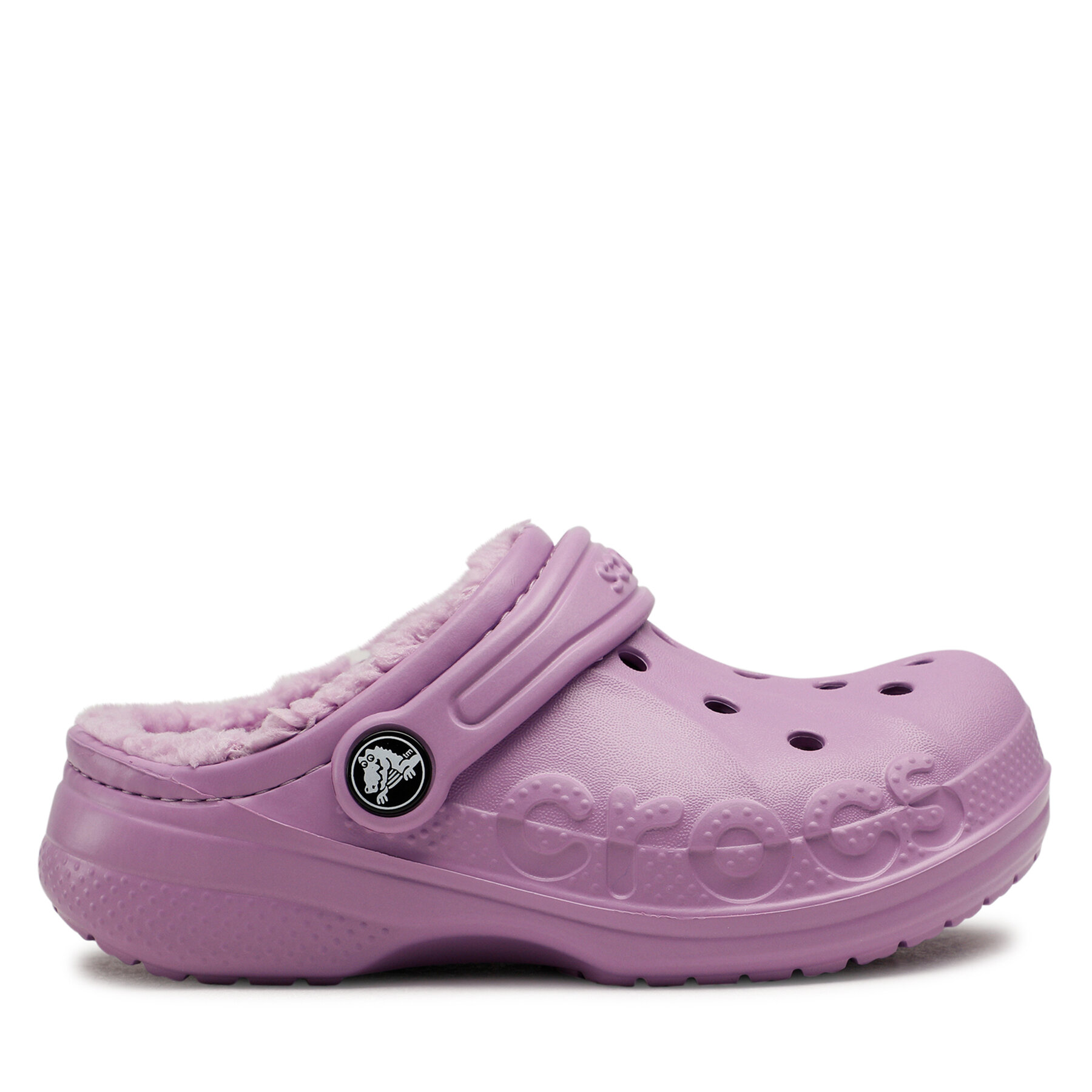 Şlapi Crocs Baya Lined Clog K 207500-5Q5 Violet
