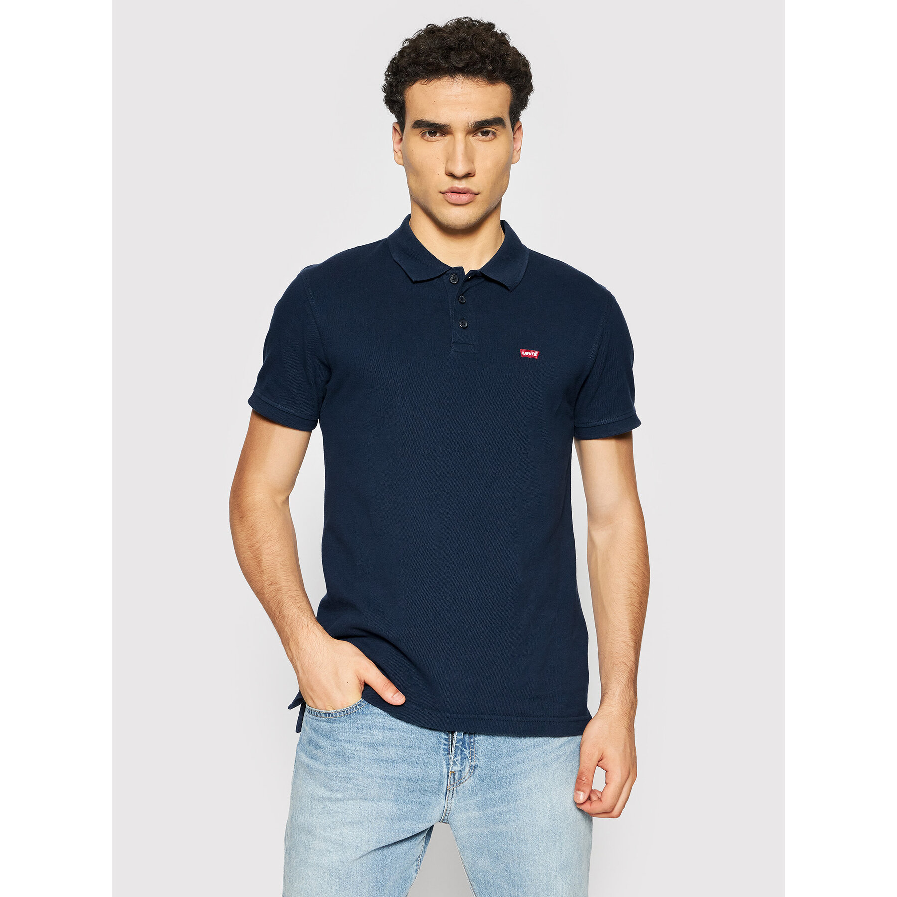 Levi's® Polo Standard Housemarked 35883-0005 Blu scuro Regular Fit