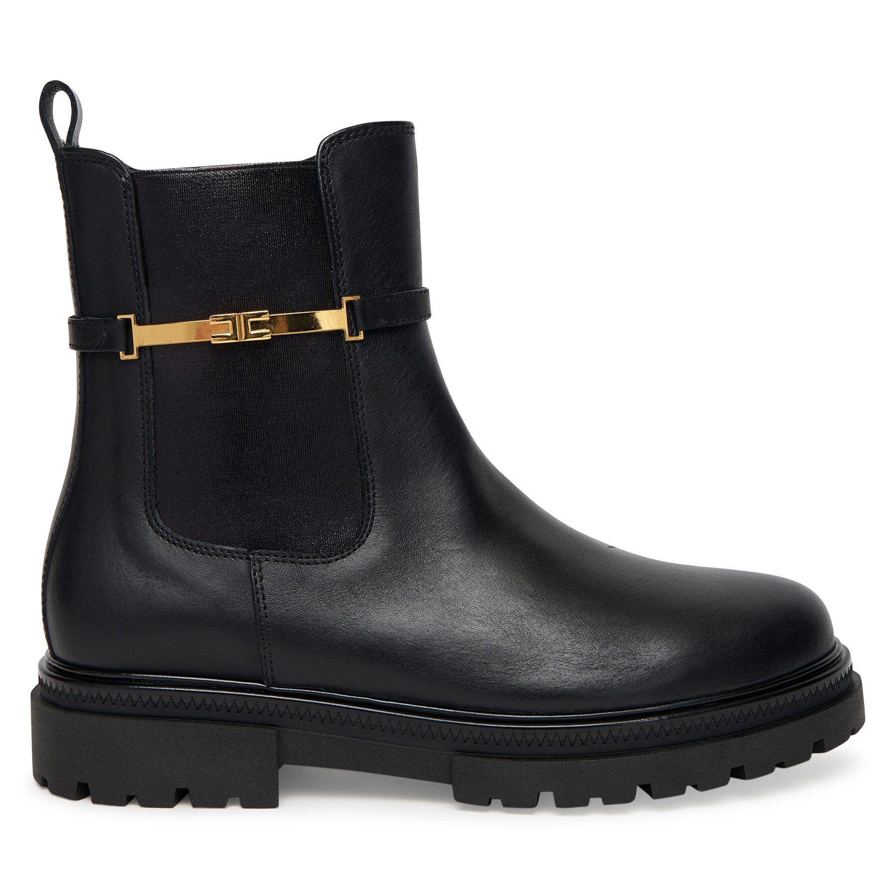 Bokacsizma Elisabetta Franchi Chelsea Bot F4A5-E0441-1251 S Fekete