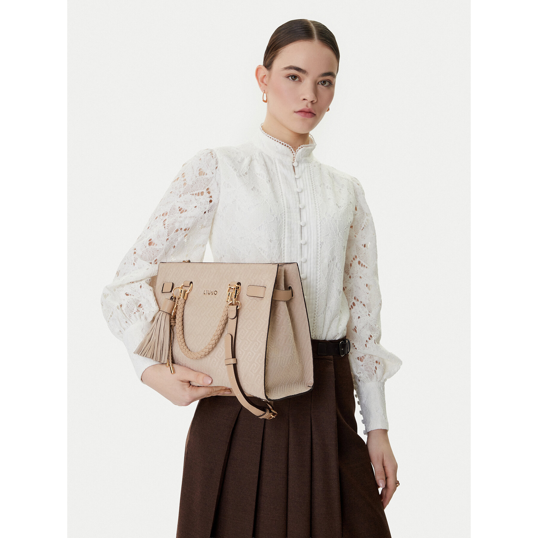 Geantă Liu Jo AA6086 T384A Bej
