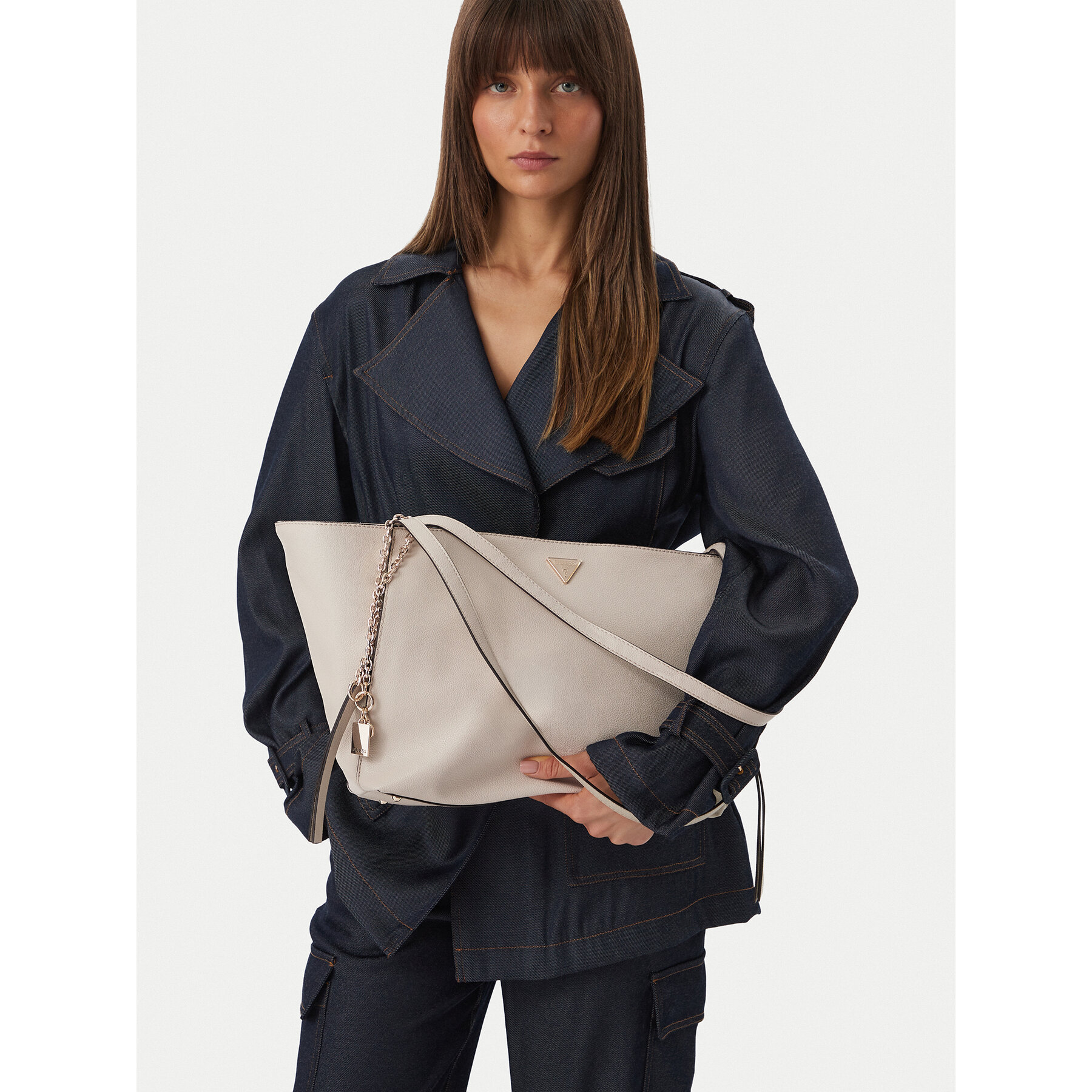 Torbica Guess Devon HWBG97 45230 Svijetlo bež