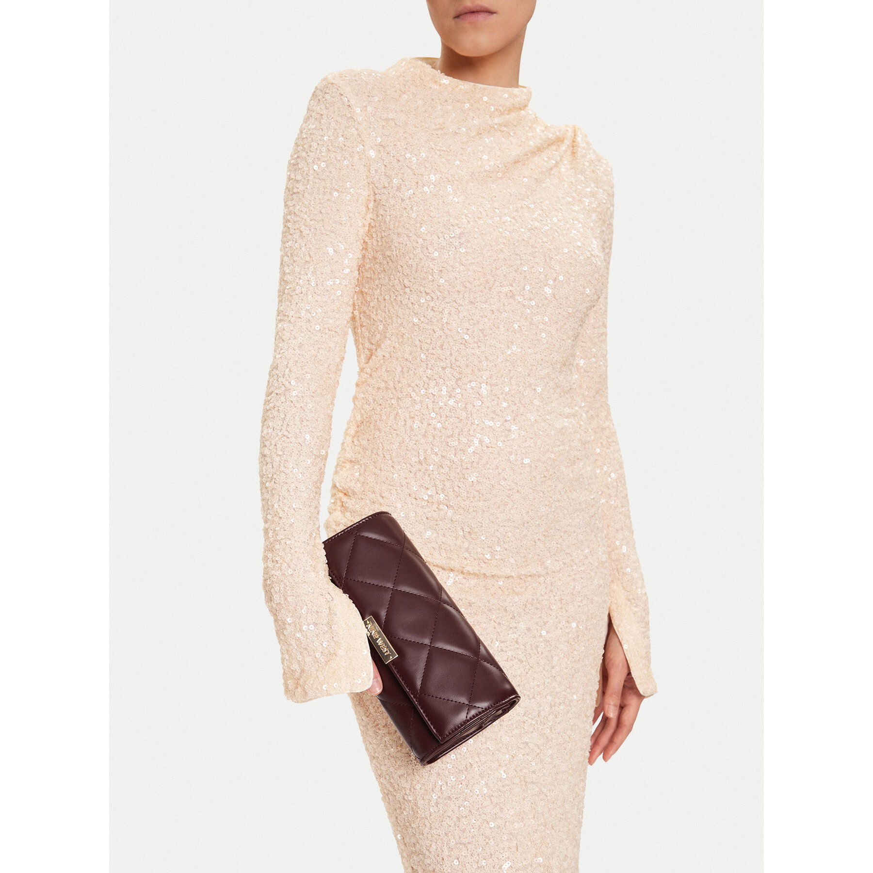 Дамска чанта Nine West CEO-MONTANA-LDA7800A Бордо