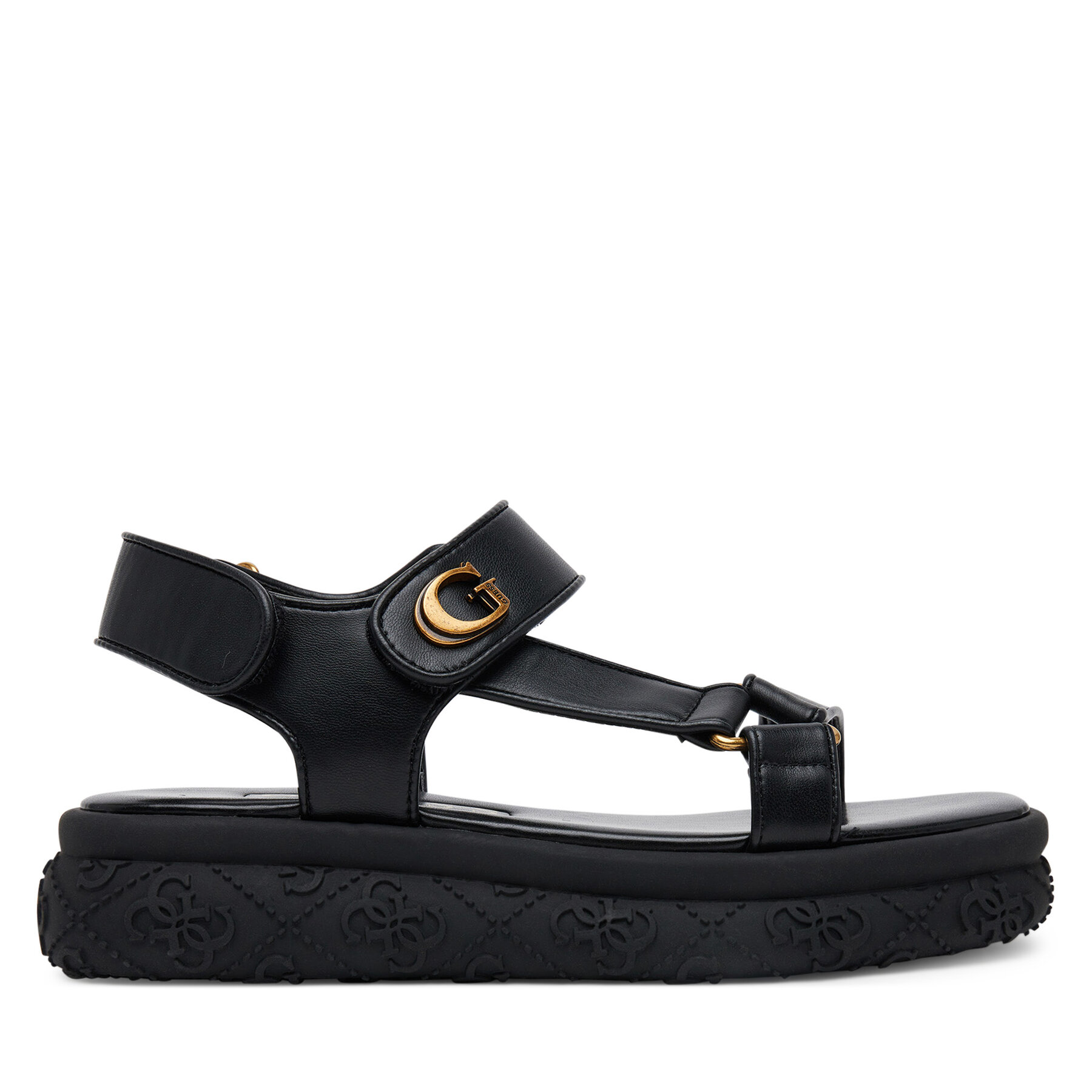 Sandály Guess FLJLAN ELE03 Černá
