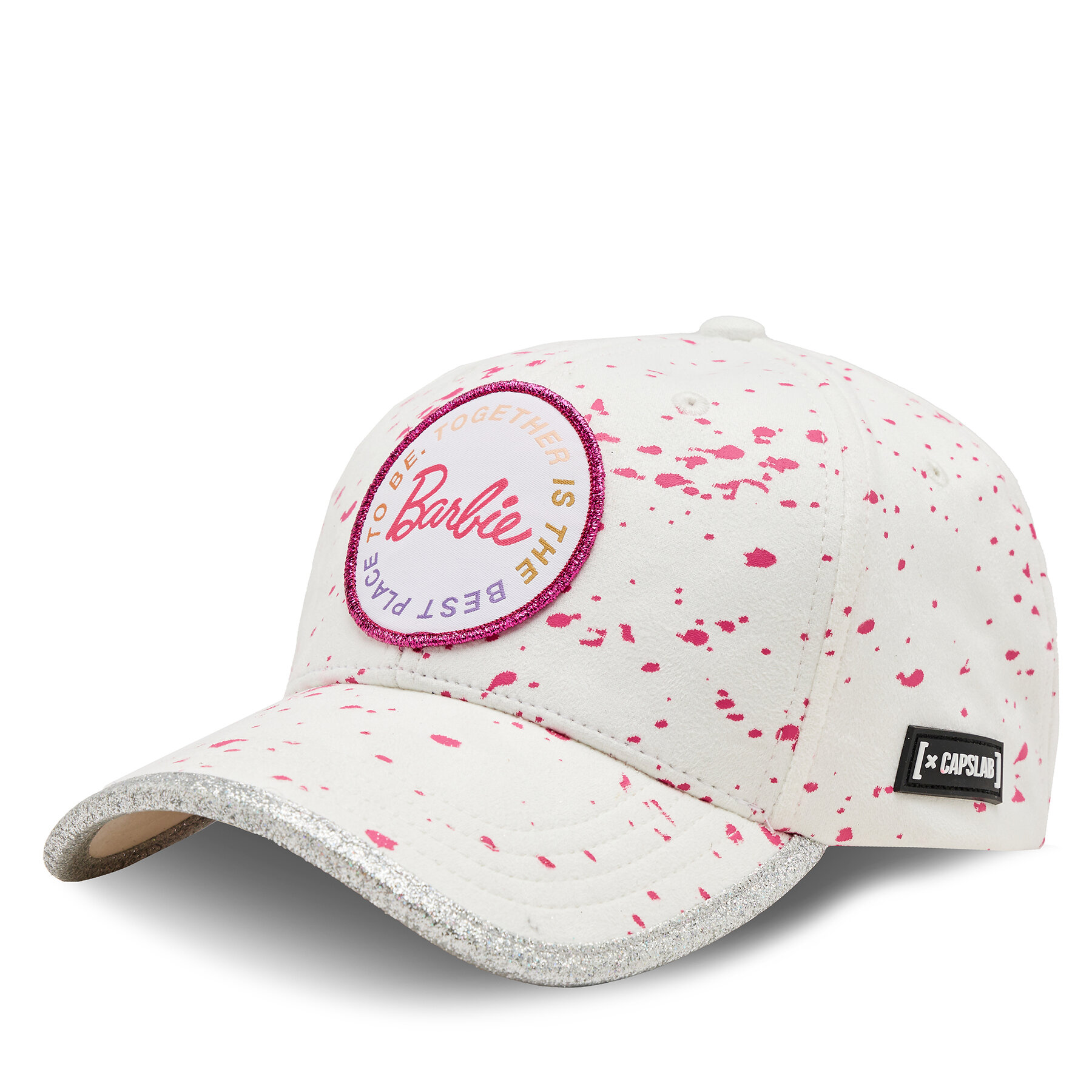 Cepure ar nagu Capslab Barbie Cap CL/BA1/2/CB/BAR2 Balts