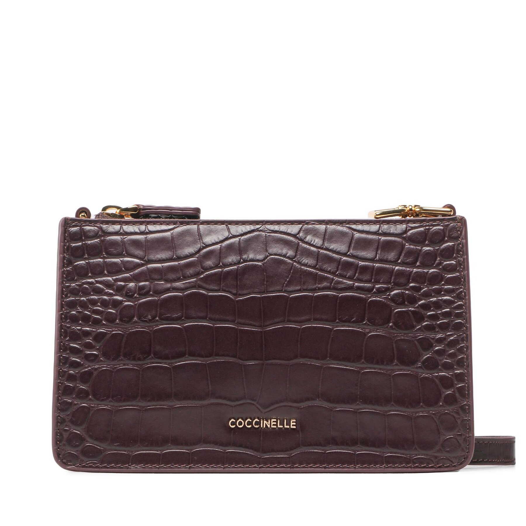 Ročna torba Coccinelle NTI Arya Croco Soft E5 NTI 55 01 01 Cola W66