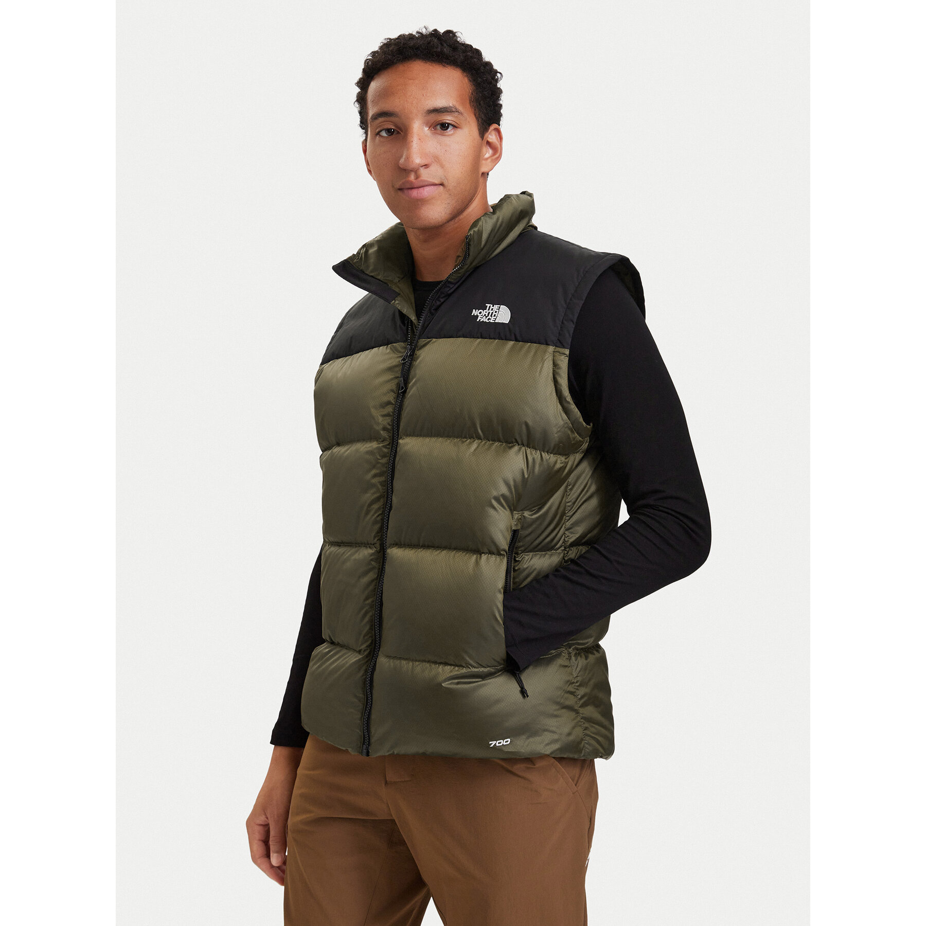 The North Face Weste Diablo 2.0 NF0A8994 Khakifarben Regular Fit