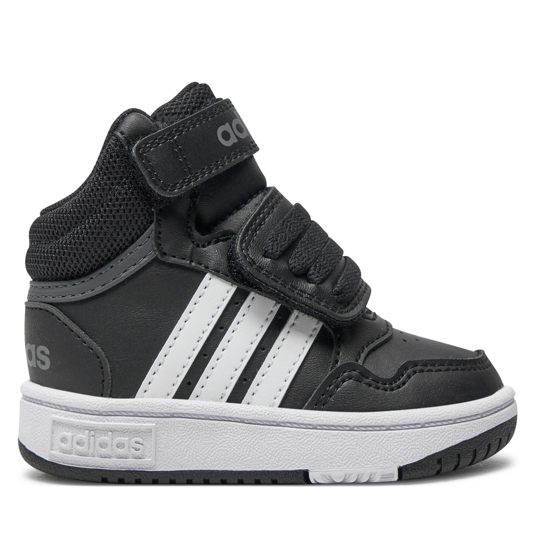 Dziecięce Sneakersy adidas, Rozmiar 22 Czarny Hoops Mid GW0408
