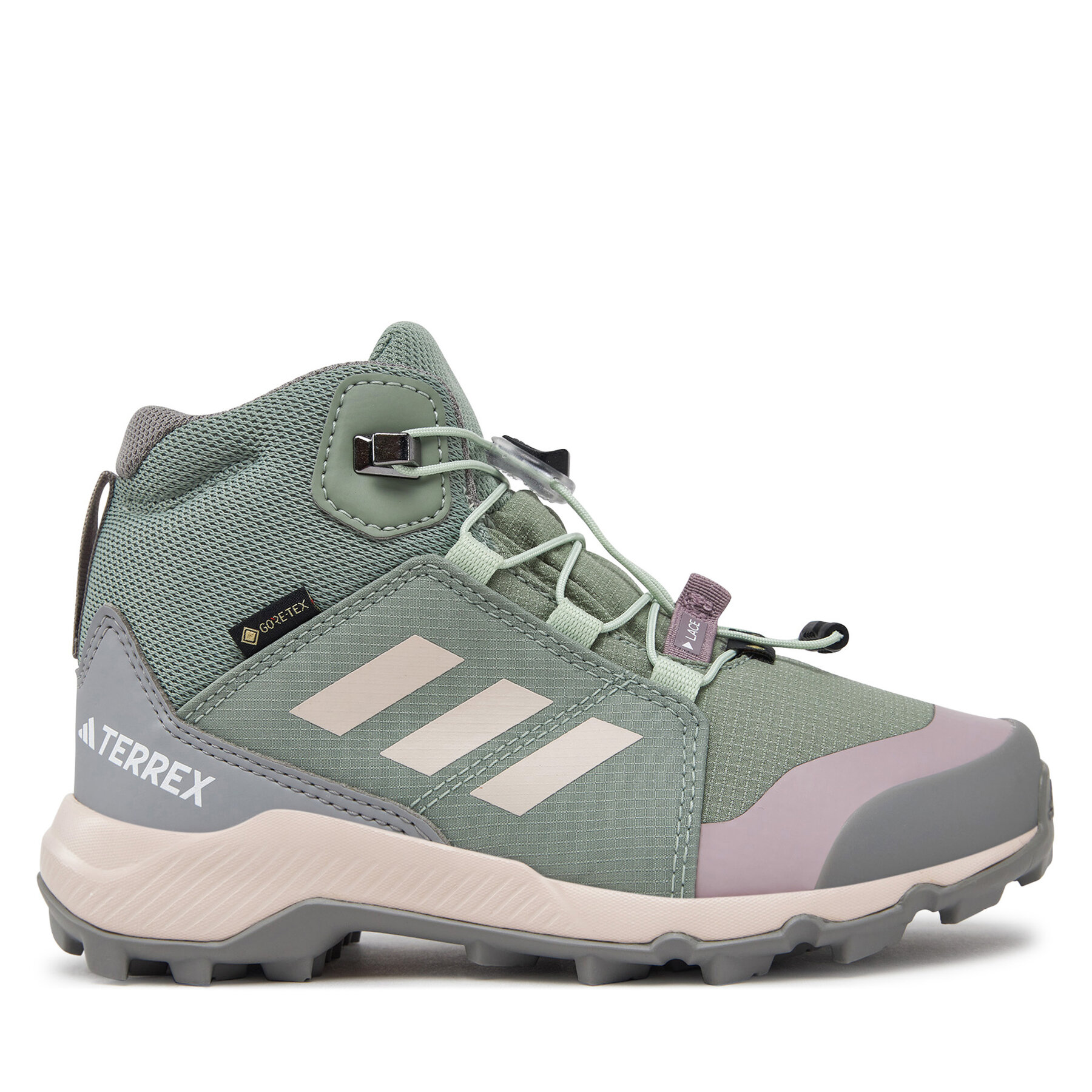 Dámske Trekingová obuv adidas, Rozmer: 33, Zelená, Terrex Mid GORE-TEX JI1356