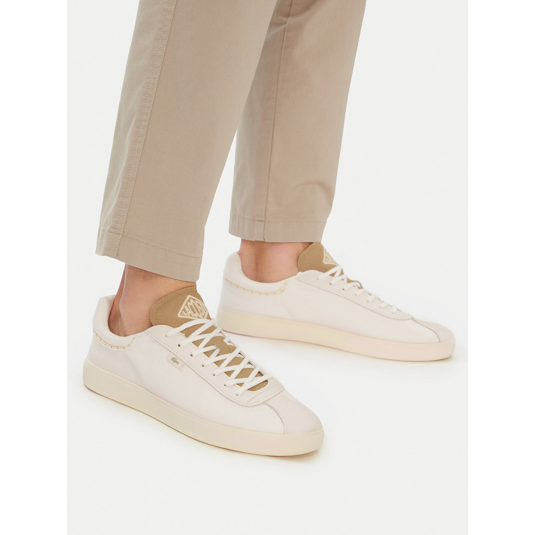 Сникърси Lacoste Baseshot 126 51SMA0072 Кремав