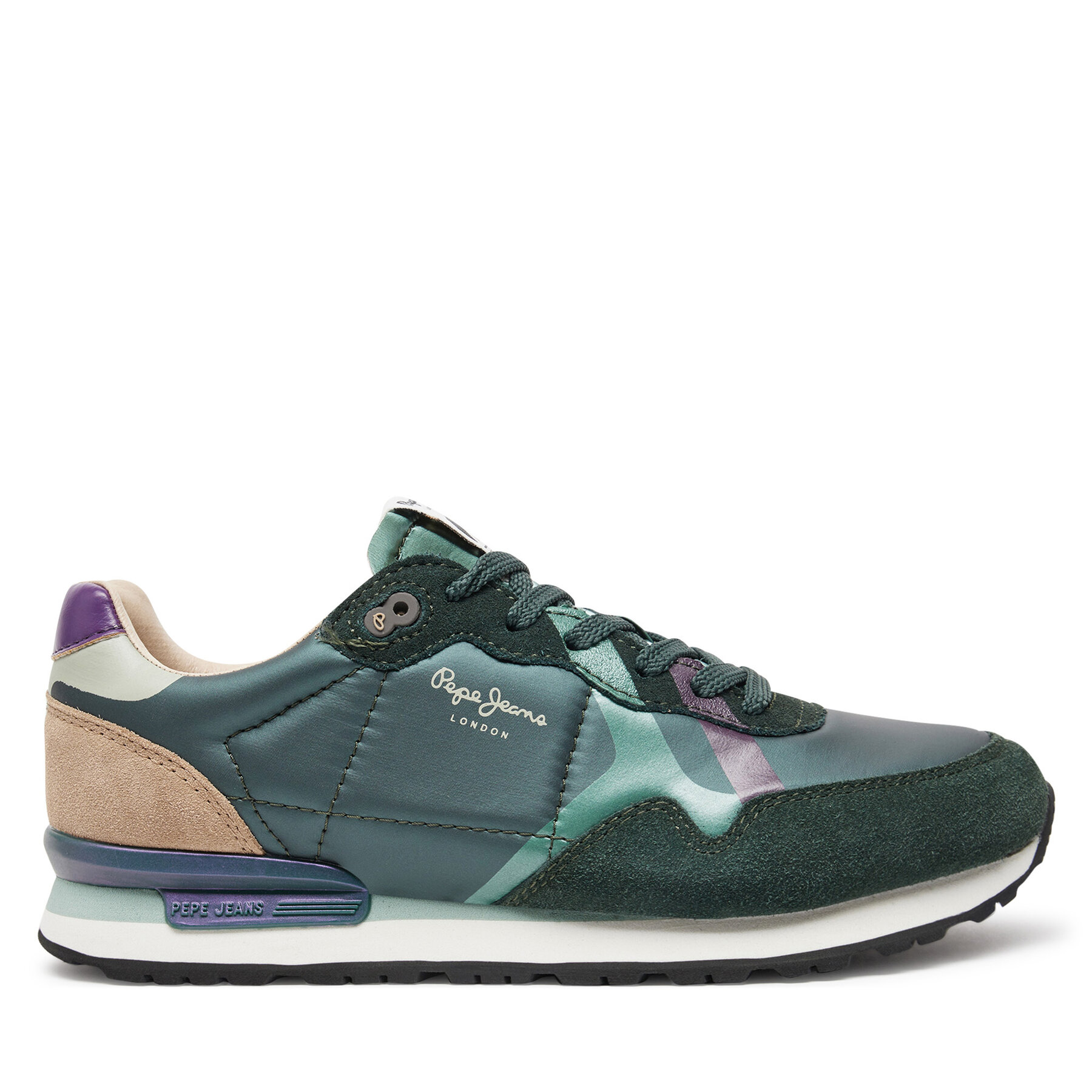 Damskie Sneakersy Pepe Jeans, Rozmiar 36 Zielony PLS40021
