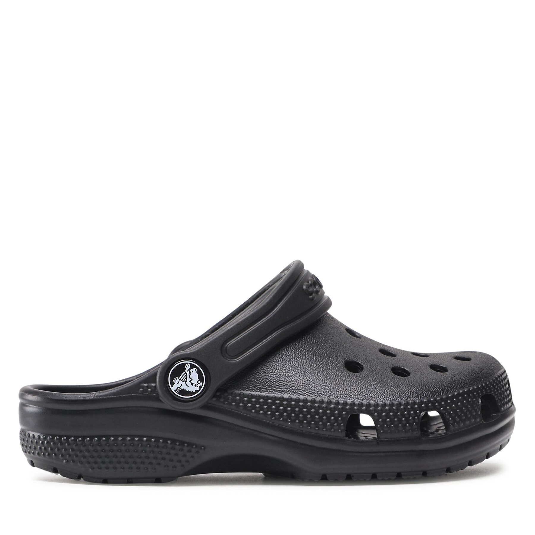 Kinder Pantoletten Crocs, Schuhgröße 29_5, Schwarz, Classic Clog K 206991