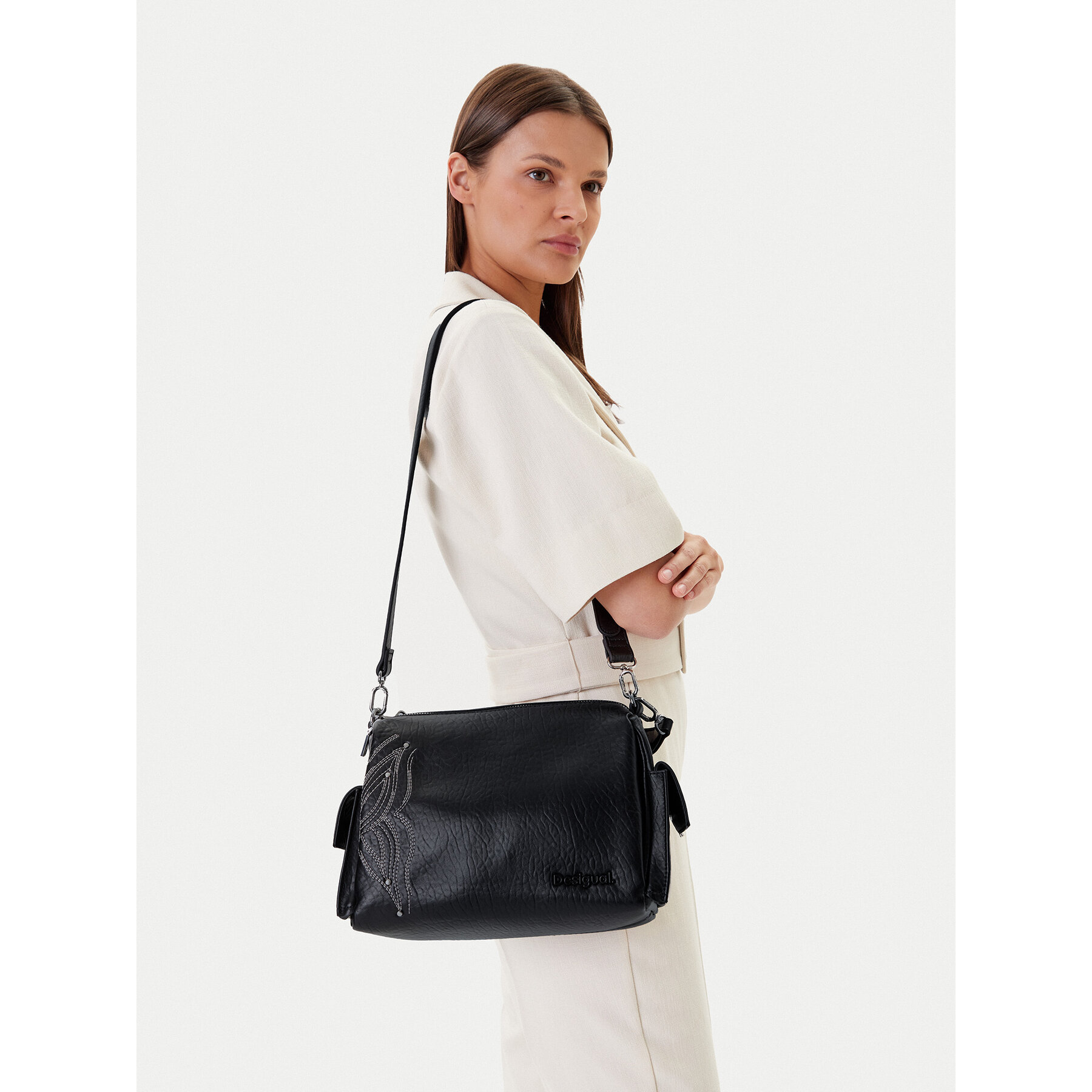 Дамска чанта Desigual Habana 25SAXPA5 Черен