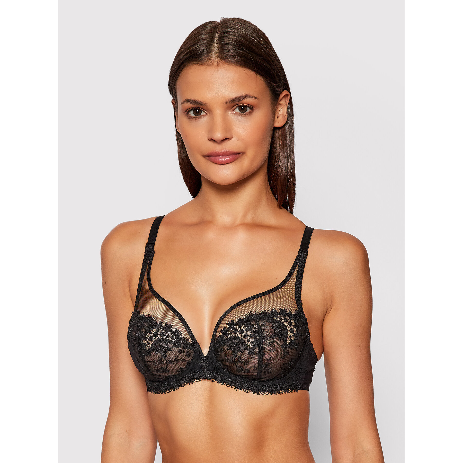 Simone Pérèle Reggiseno con ferretto Wish 12B319 Nero
