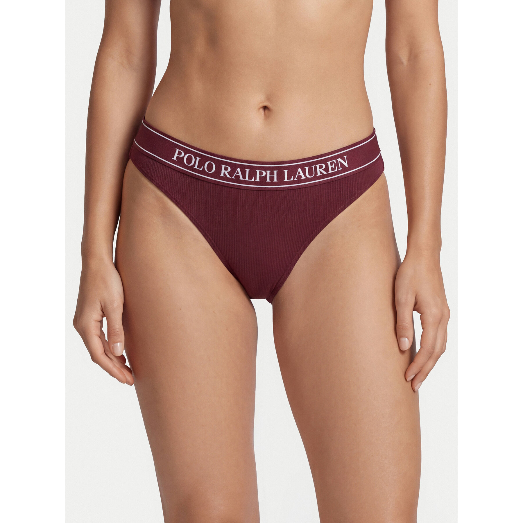 Polo Ralph Lauren Stringtanga 4P0483 Dunkelrot