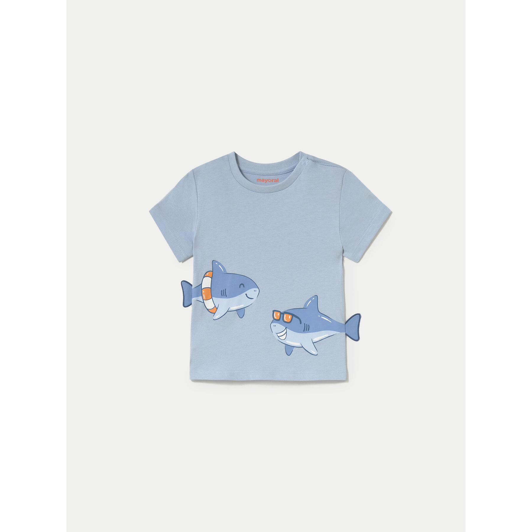 Mayoral T-shirt 1061 Blu Regular Fit