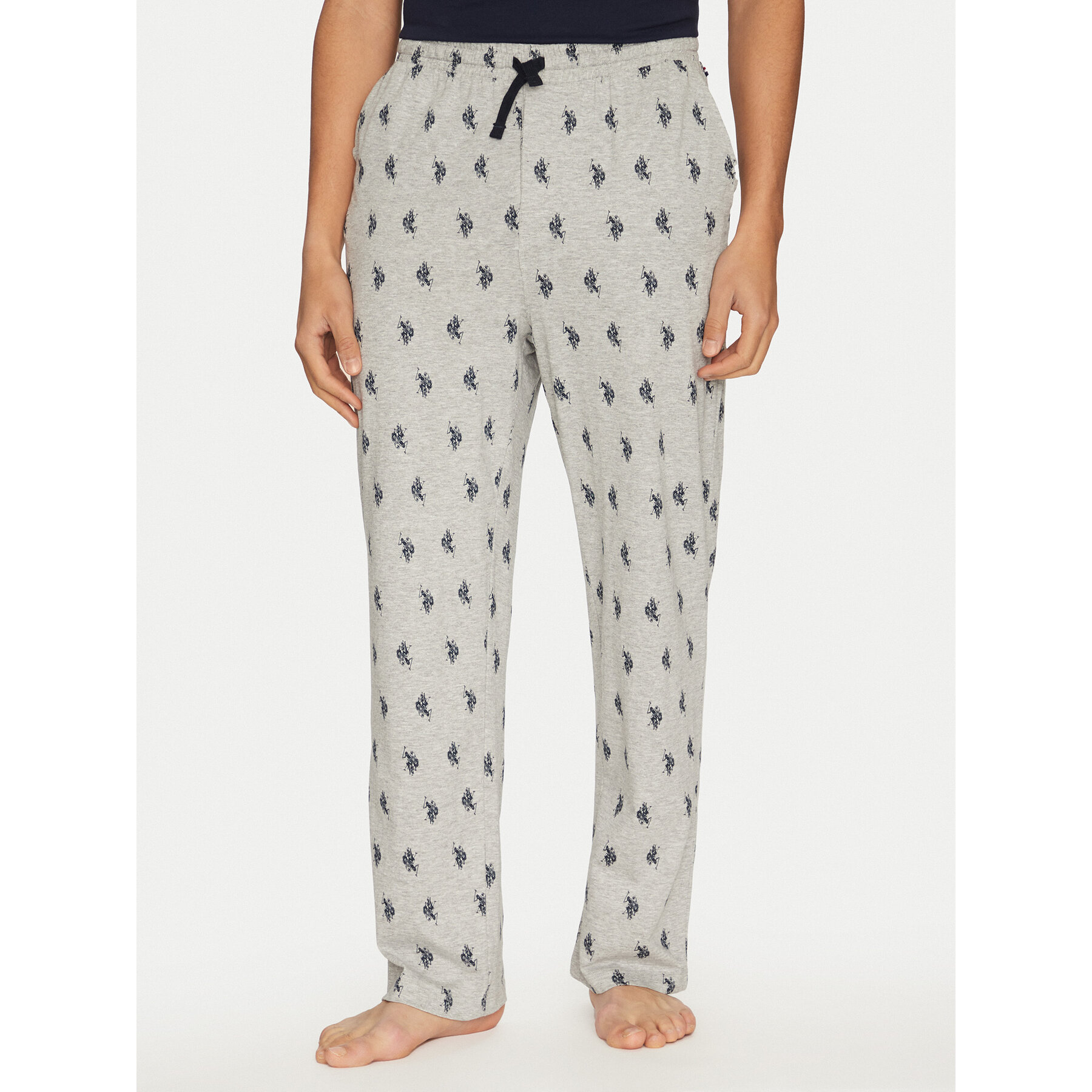 U.S. Polo Assn. Pantalone del pigiama MUP1657 Grigio Regular Fit