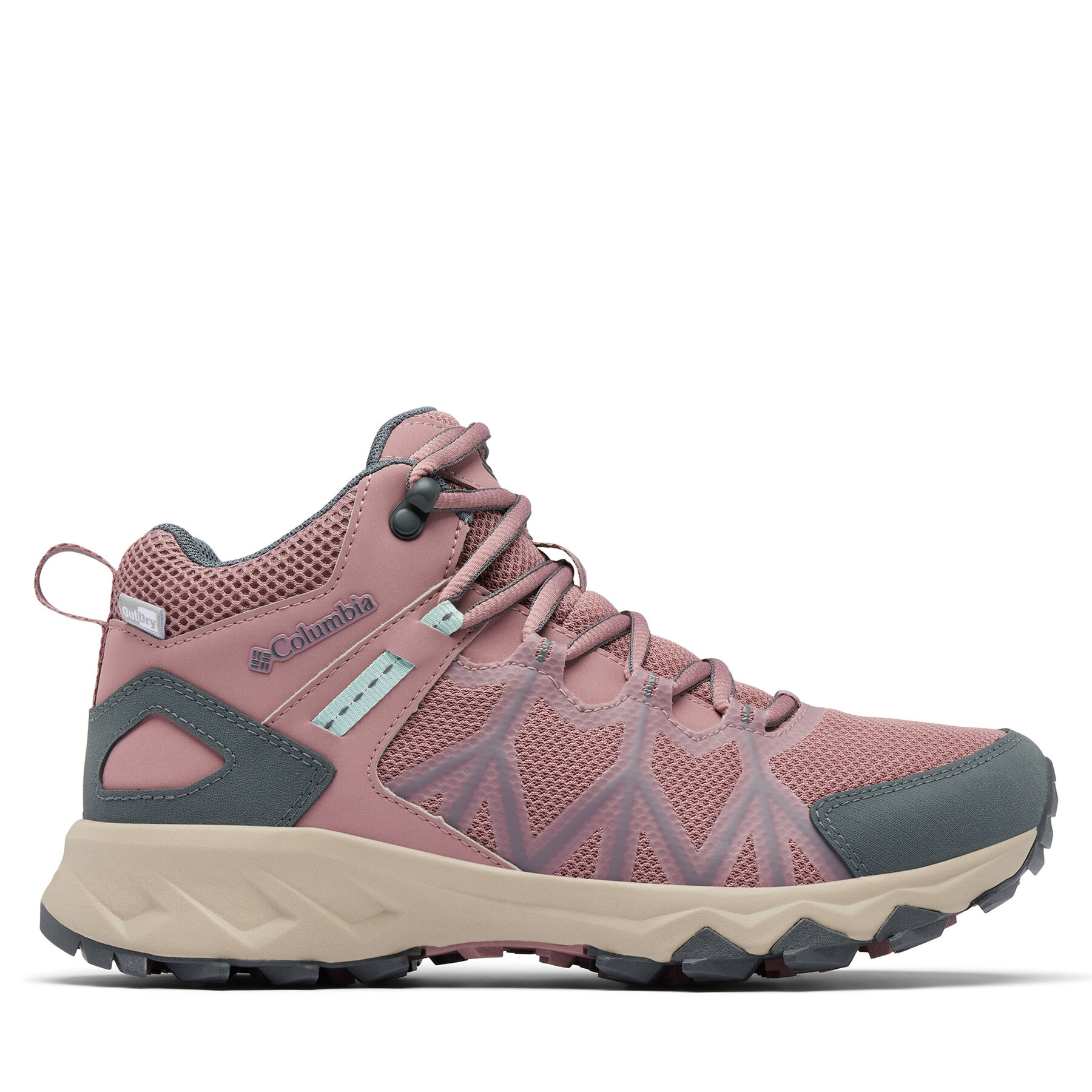 Damskie Trekkingi Columbia, Rozmiar 36 Różowy Peakfreak II Mid Outdry 2100091