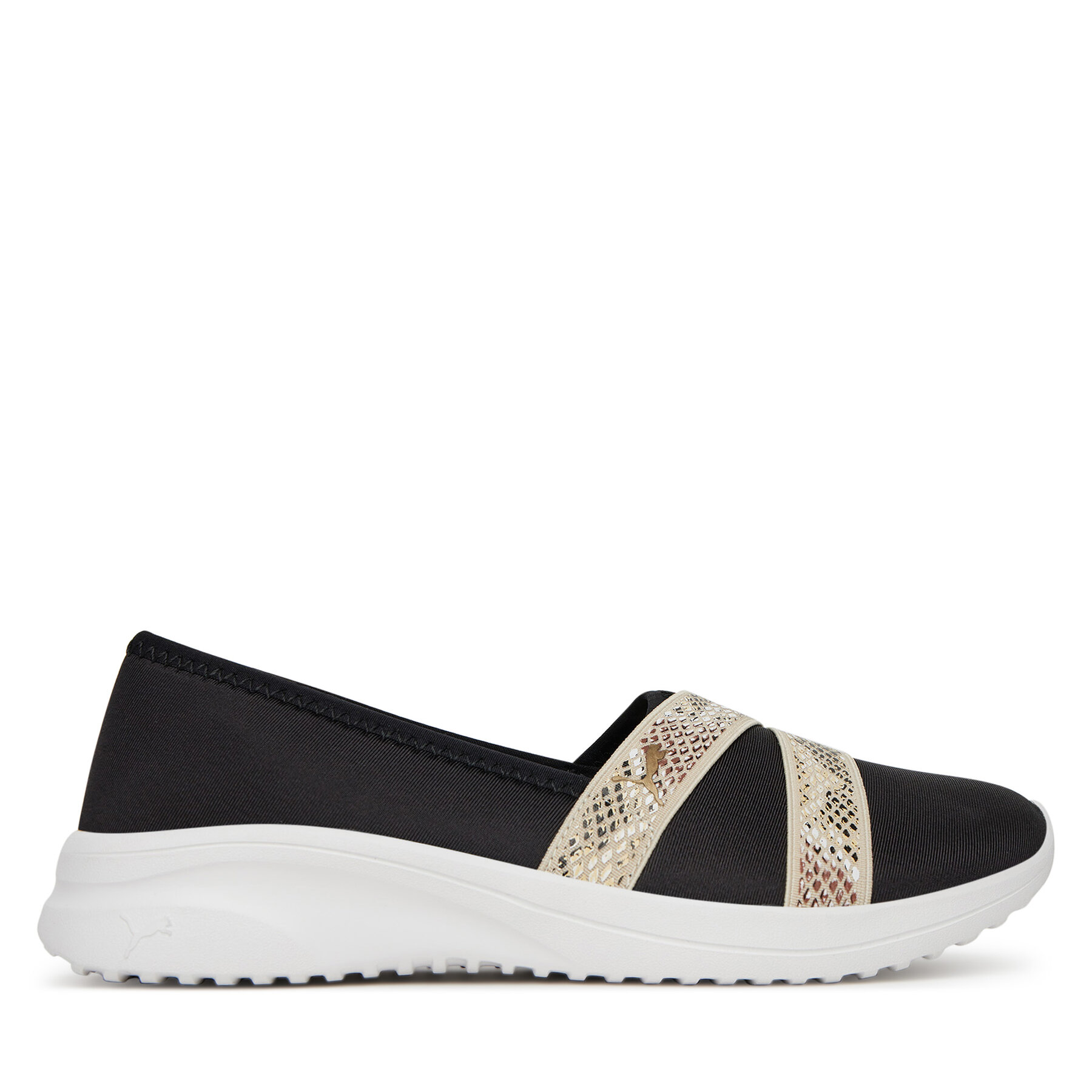 Poltopánky Puma Adelina 2 Snake Chic 400702 01 Čierna