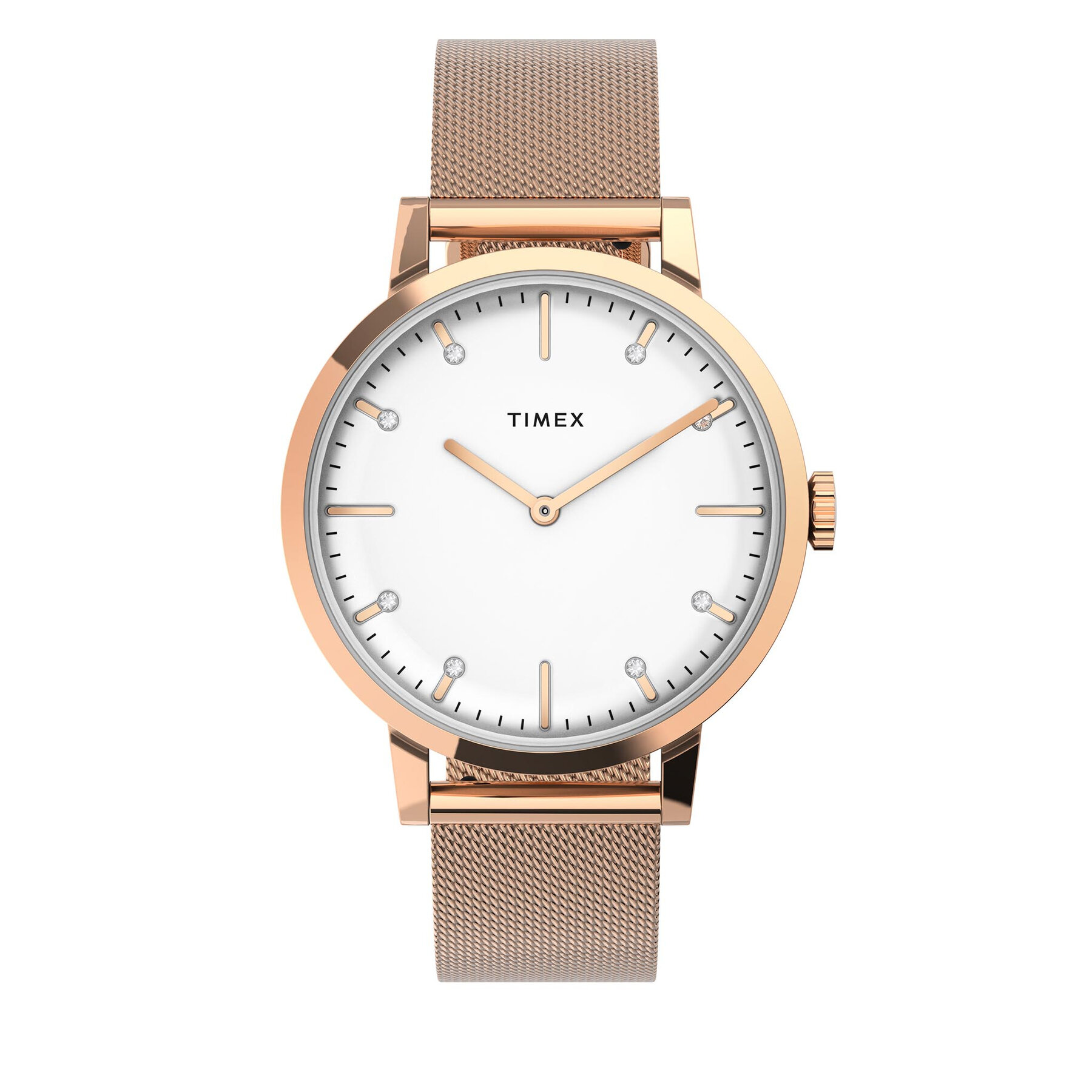 

Годинник Timex City TW2V37100 Rose Gold, Золотий