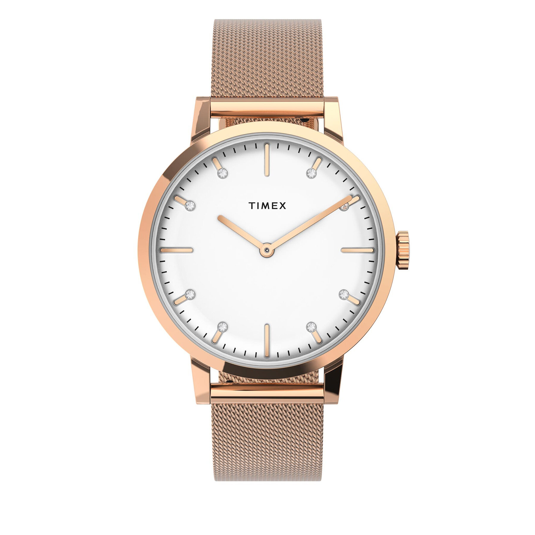 Ročna ura Timex City TW2V37100 Rose Gold