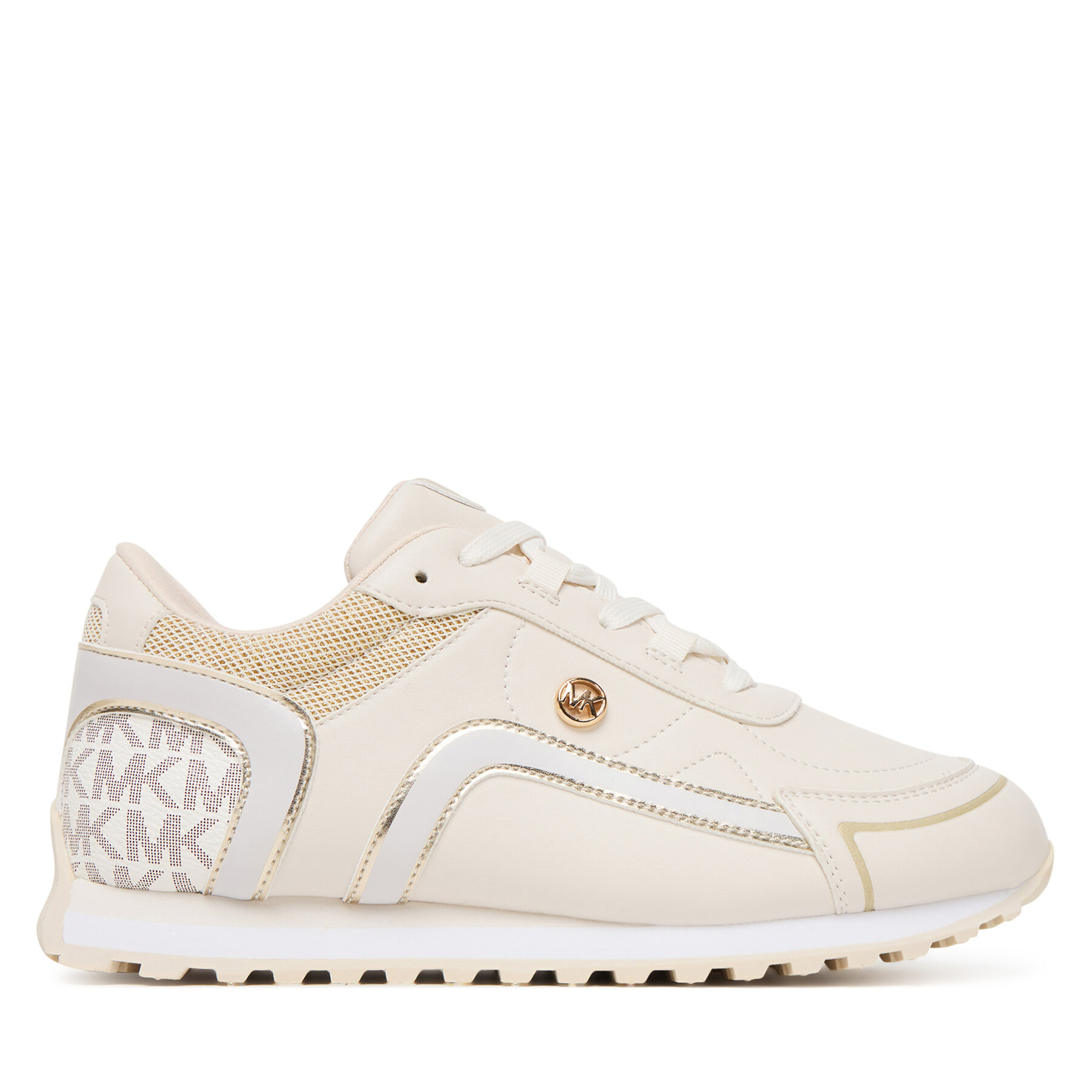 Superge MICHAEL Michael Kors Byrdie Trainer MK02725256 Écru