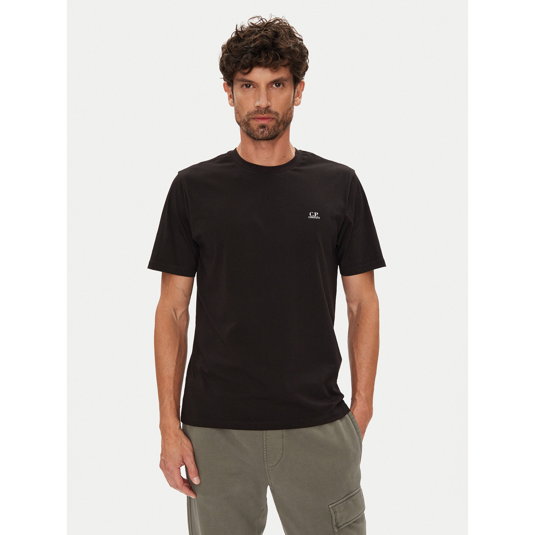 C.P. Company C.P. Company T-Shirt RCCMTS725A005100W Μαύρο Regular Fit