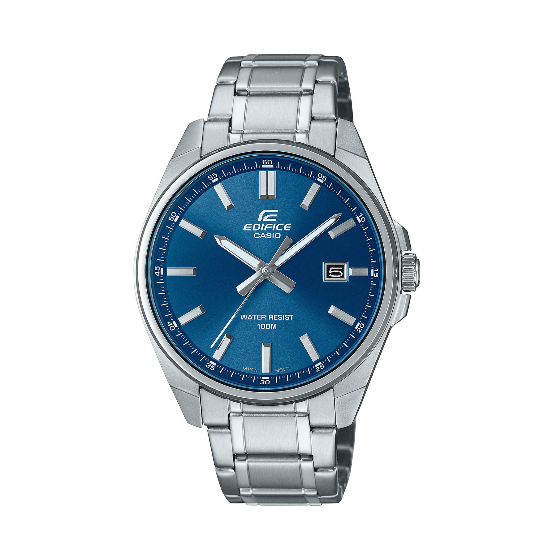 Ročna ura Casio Edifice EFV-100D-2BVUEF Srebrna