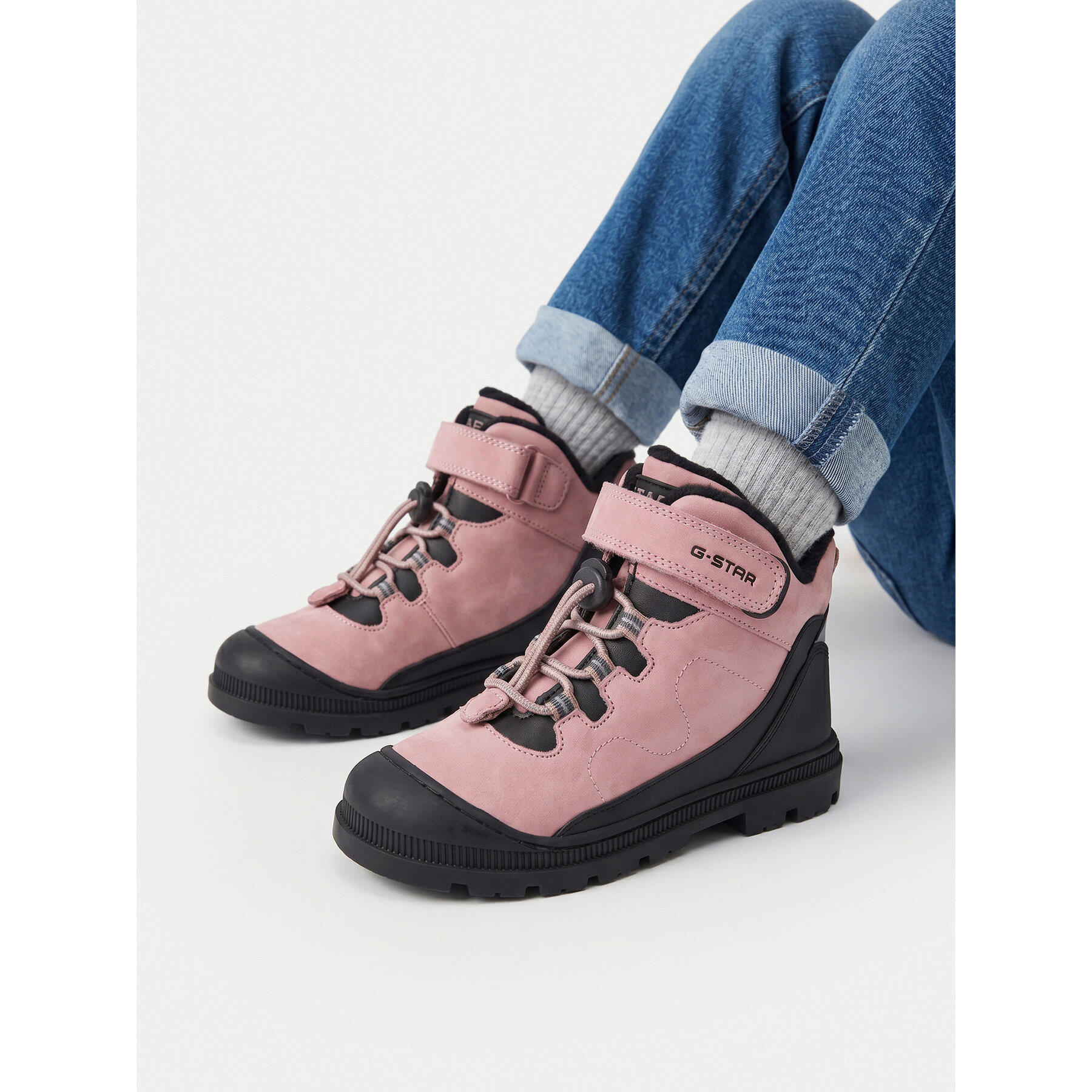 Šnurovacia obuv G-Star Raw EO CI12-KOSTA-10(III)DZ Ružová